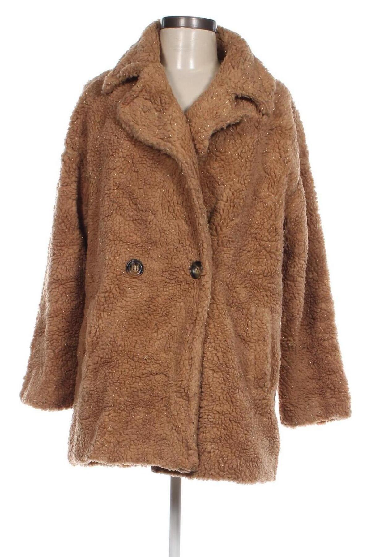 Γυναικείο παλτό Amelie & Amelie, Μέγεθος S, Χρώμα  Μπέζ, Τιμή 29,79 €
