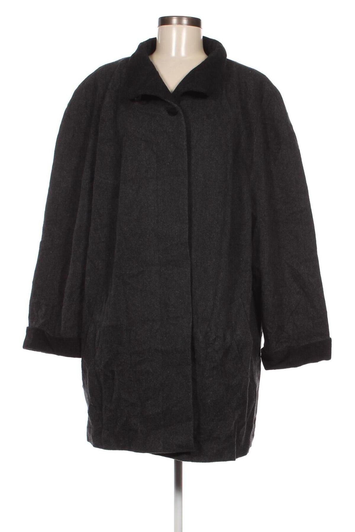 Γυναικείο παλτό Canda, Μέγεθος 3XL, Χρώμα Γκρί, Τιμή 13,24 €