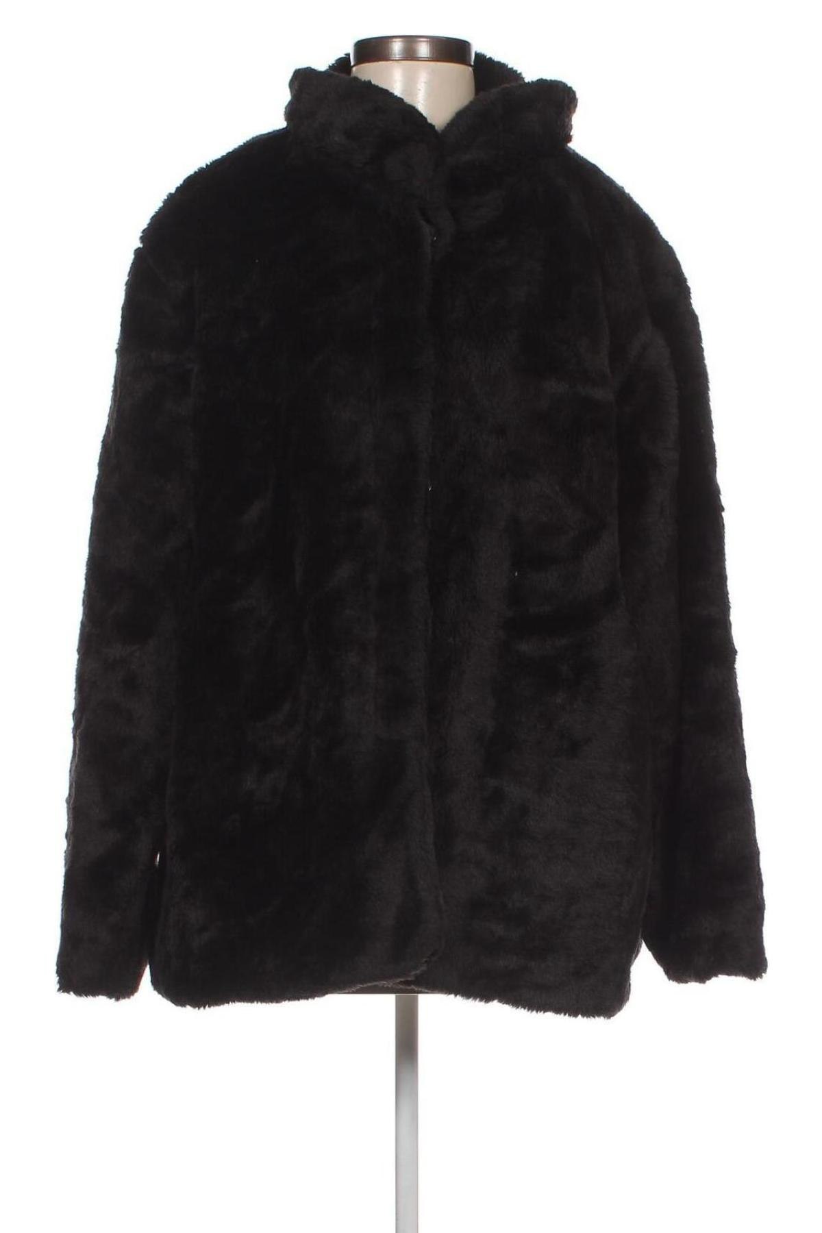 Γυναικείο παλτό Carla Faustini, Μέγεθος XXL, Χρώμα Μαύρο, Τιμή 19,86 €