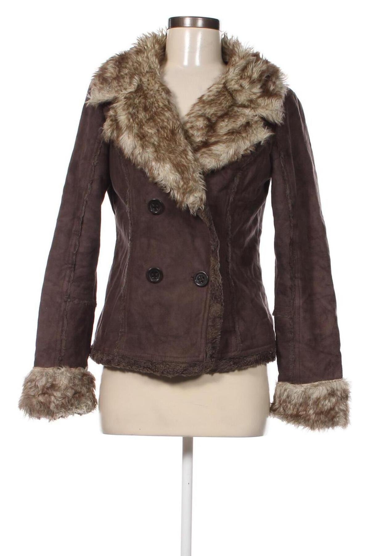 Γυναικείο παλτό Clockhouse, Μέγεθος L, Χρώμα Γκρί, Τιμή 33,10 €