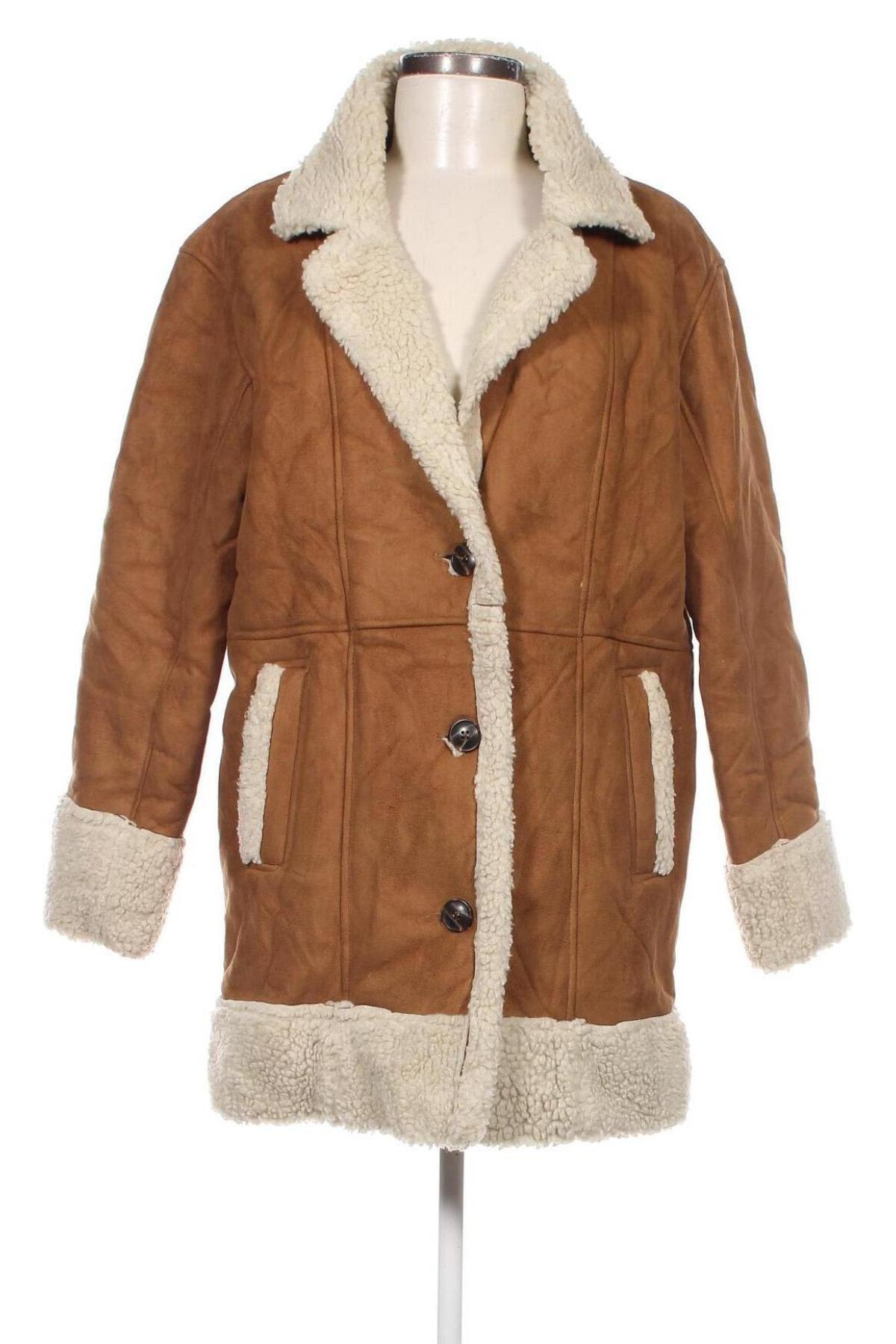 Γυναικείο παλτό Even&Odd, Μέγεθος M, Χρώμα Καφέ, Τιμή 19,86 €