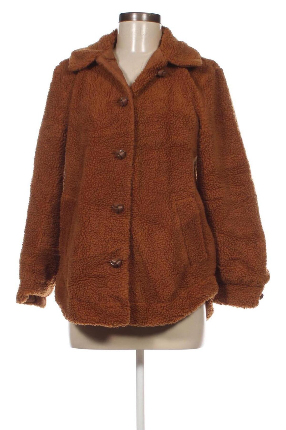 Dámský kabát  H&M, Velikost S, Barva Hnědá, Cena  597,00 Kč