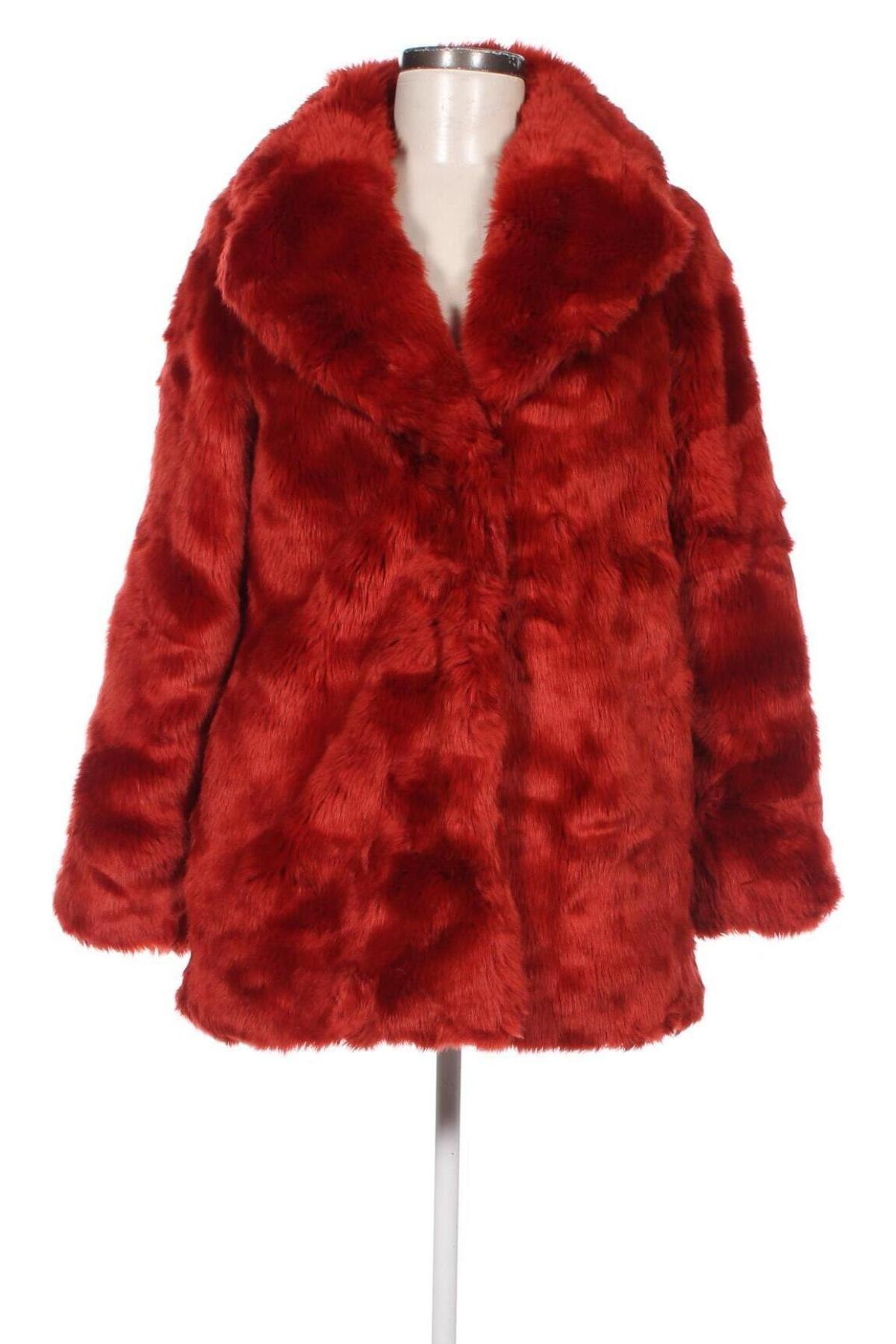 Palton de femei H&M, Mărime XS, Culoare Roșu, Preț 105,59 Lei