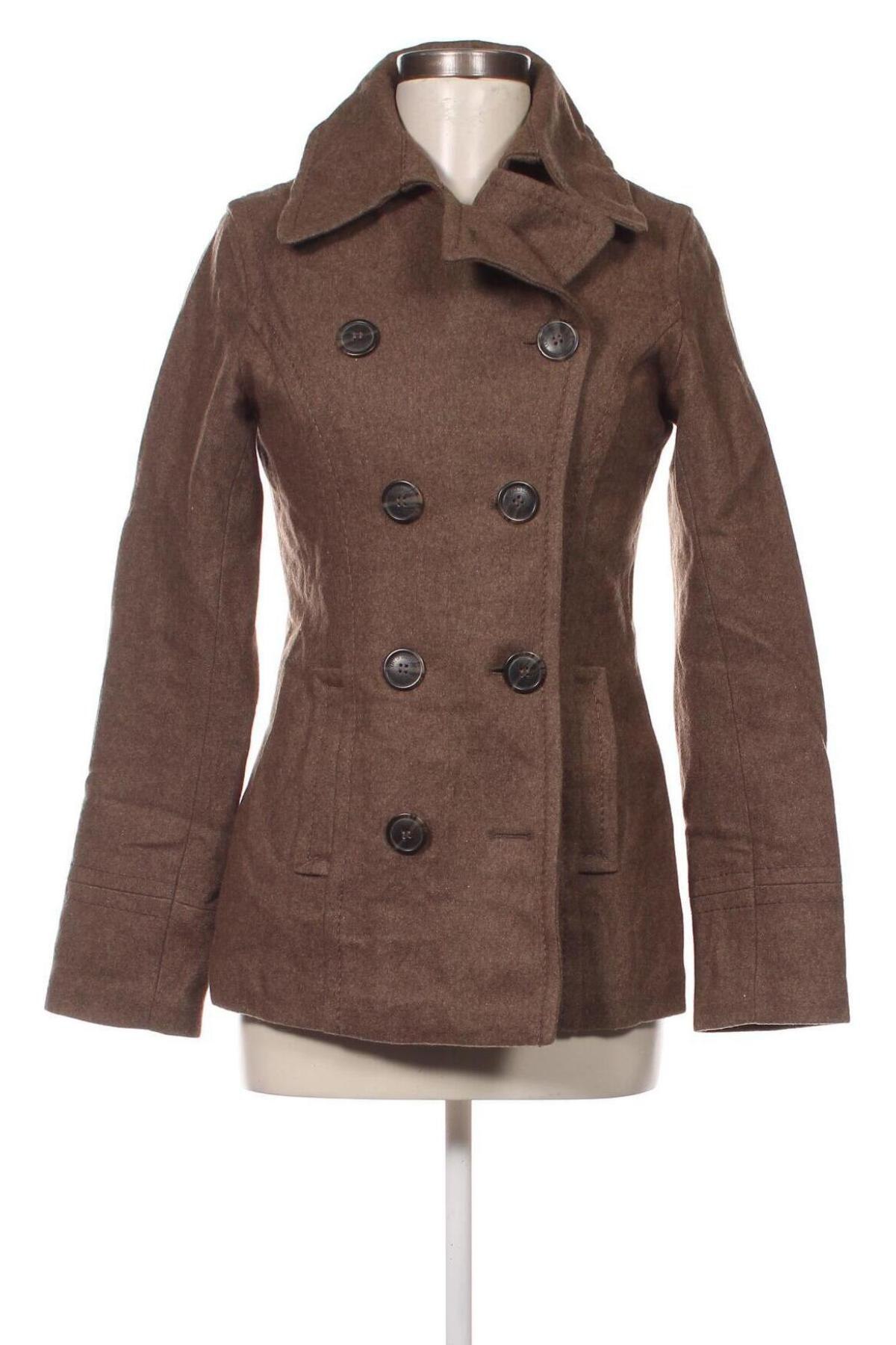 Dámsky kabát  H&M L.O.G.G., Veľkosť S, Farba Hnedá, Cena  18,20 €