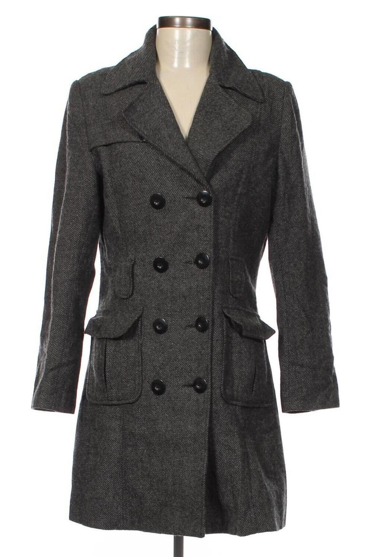 Γυναικείο παλτό In Extenso, Μέγεθος M, Χρώμα Γκρί, Τιμή 31,77 €