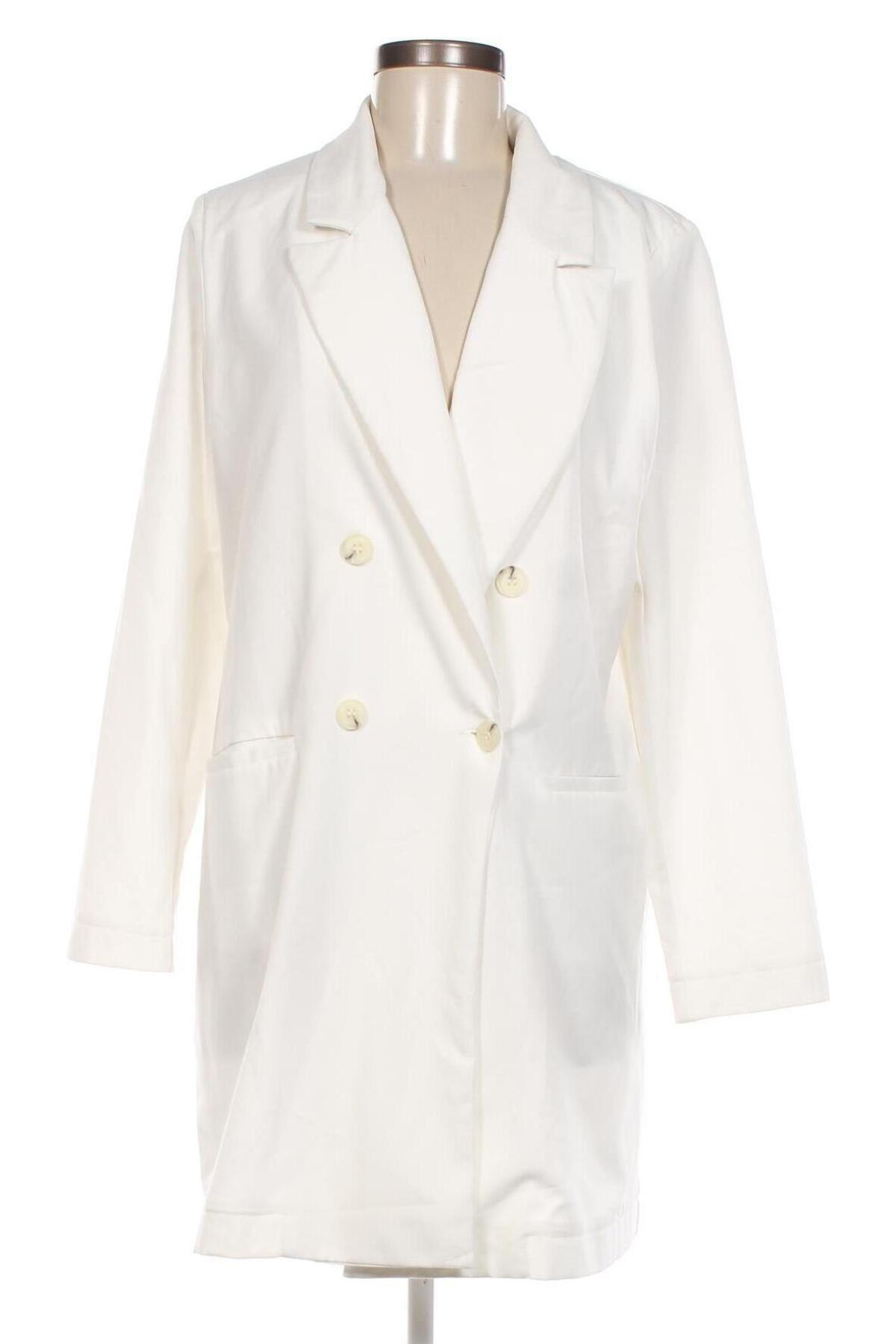 Γυναικείο παλτό LC Waikiki, Μέγεθος M, Χρώμα Λευκό, Τιμή 18,03 €