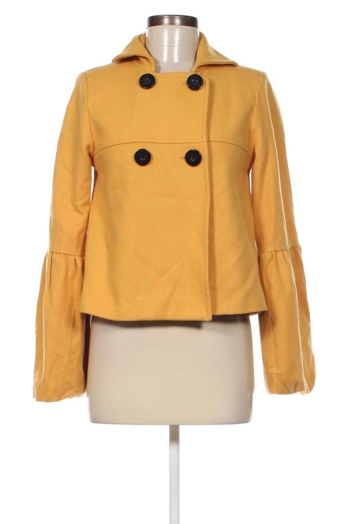 Dámský kabát  Mohito, Velikost S, Barva Žlutá, Cena  135,00 Kč