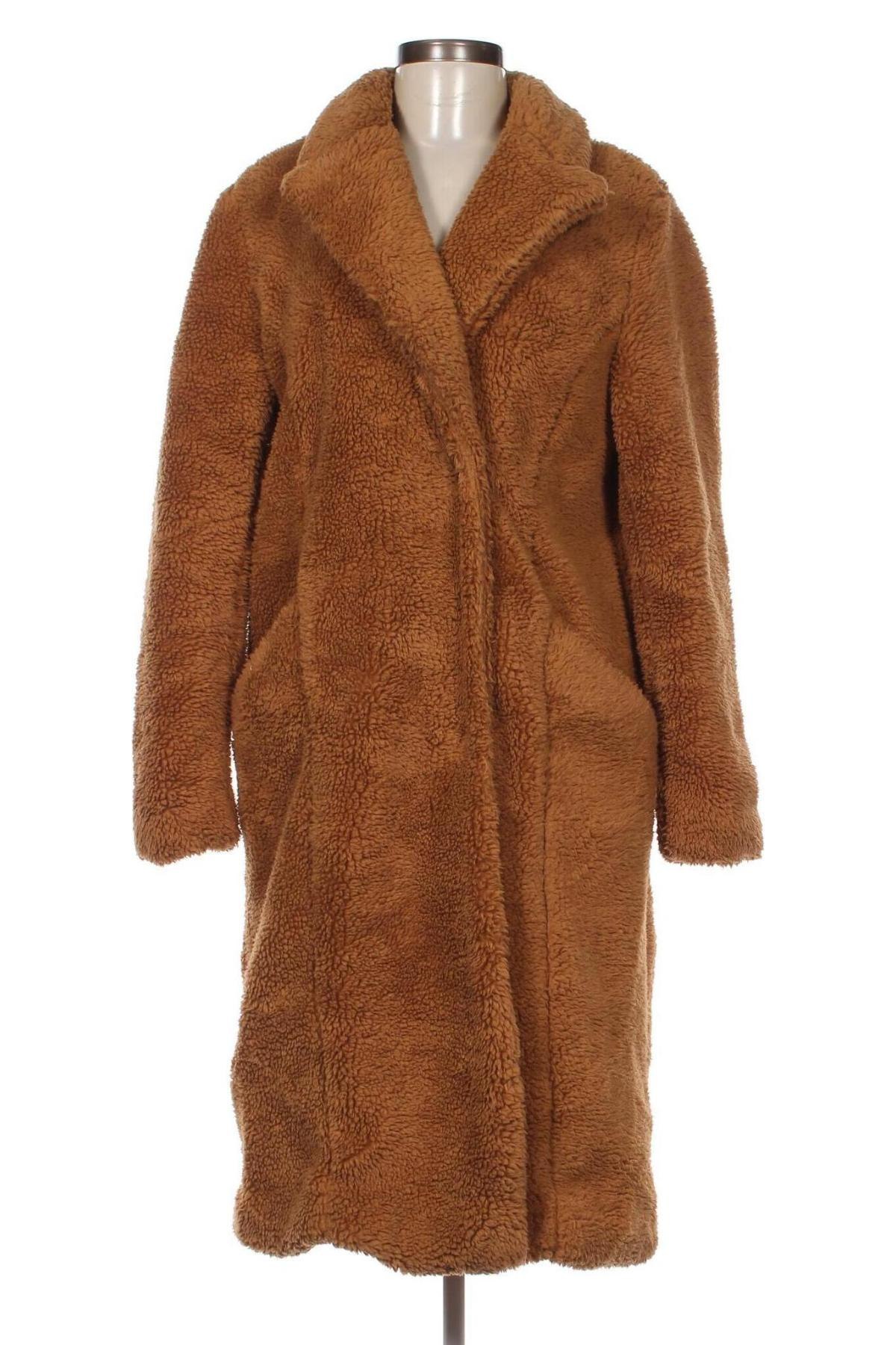 Дамско палто Muse, Размер L, Цвят Кафяв, Цена 32,10 лв.