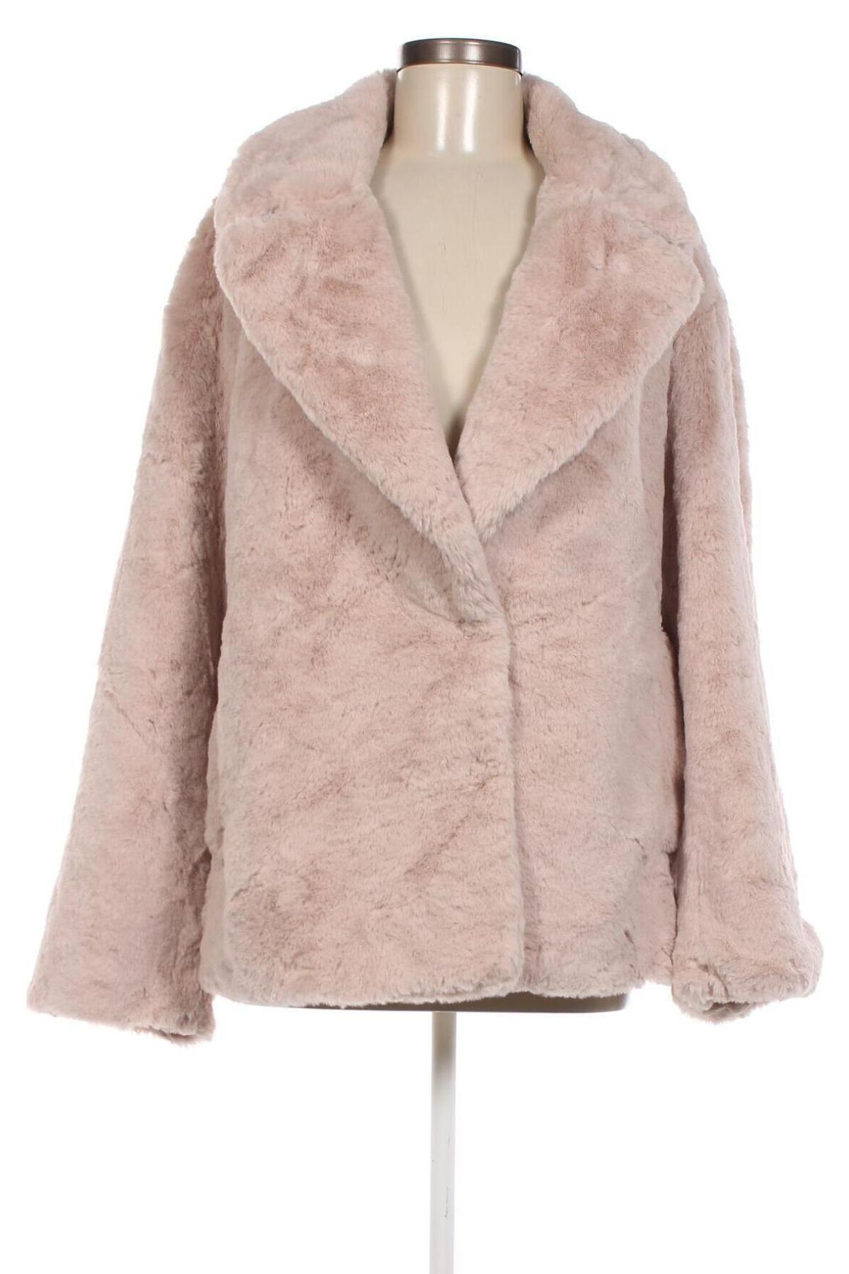 Γυναικείο παλτό New Look, Μέγεθος XXL, Χρώμα Ρόζ , Τιμή 20,52 €