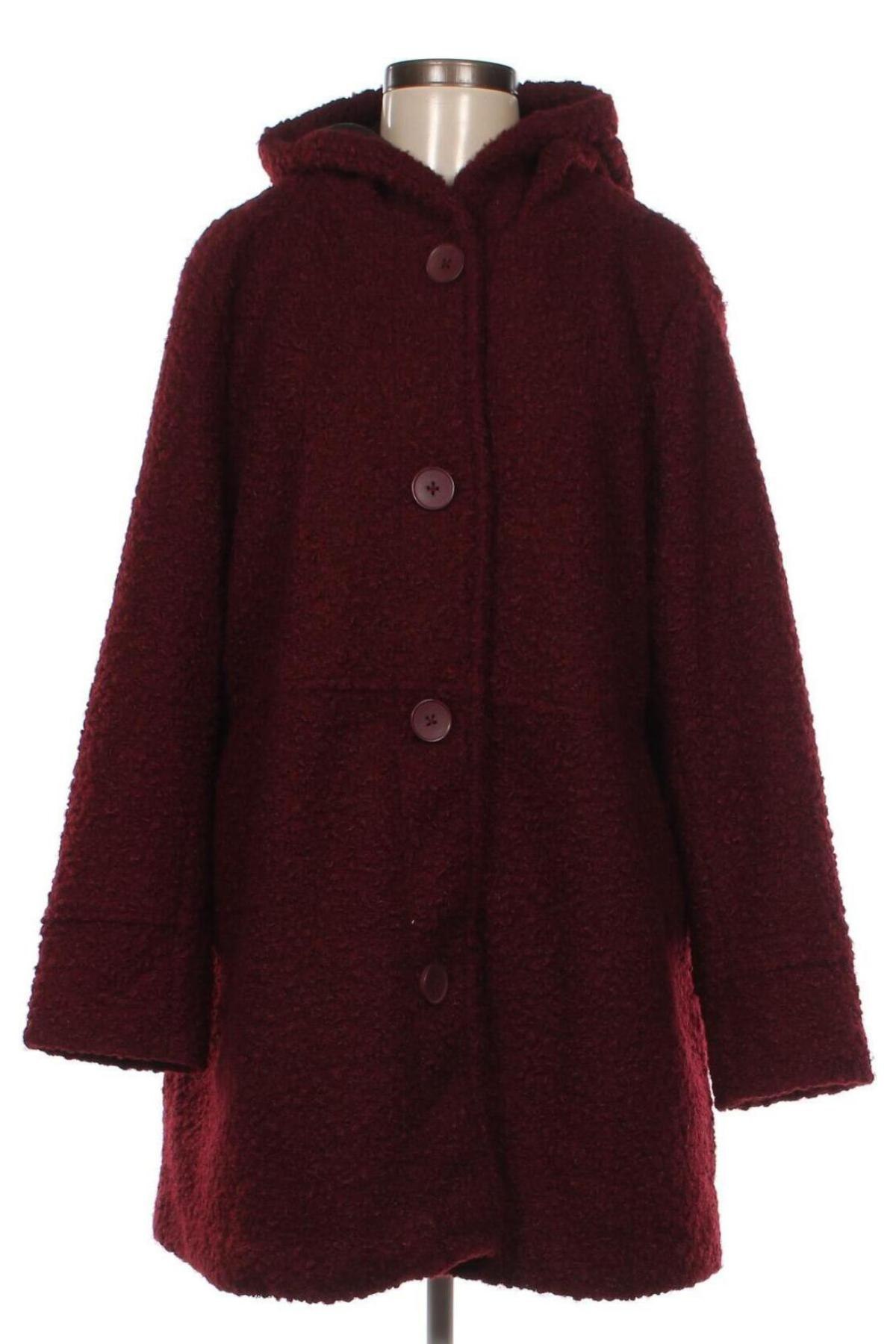 Γυναικείο παλτό Nkd, Μέγεθος L, Χρώμα Κόκκινο, Τιμή 17,87 €