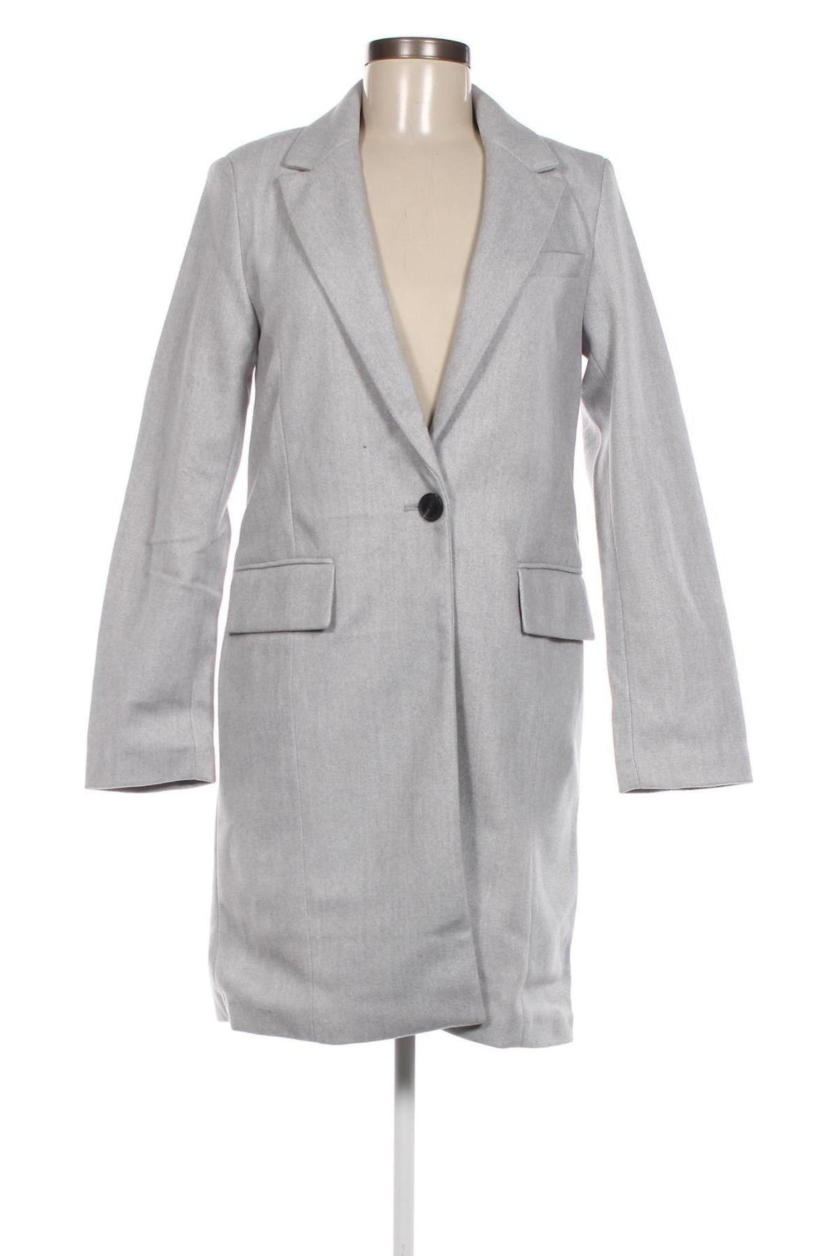 Дамско палто ONLY, Размер XXS, Цвят Сив, Цена 32,76 лв.