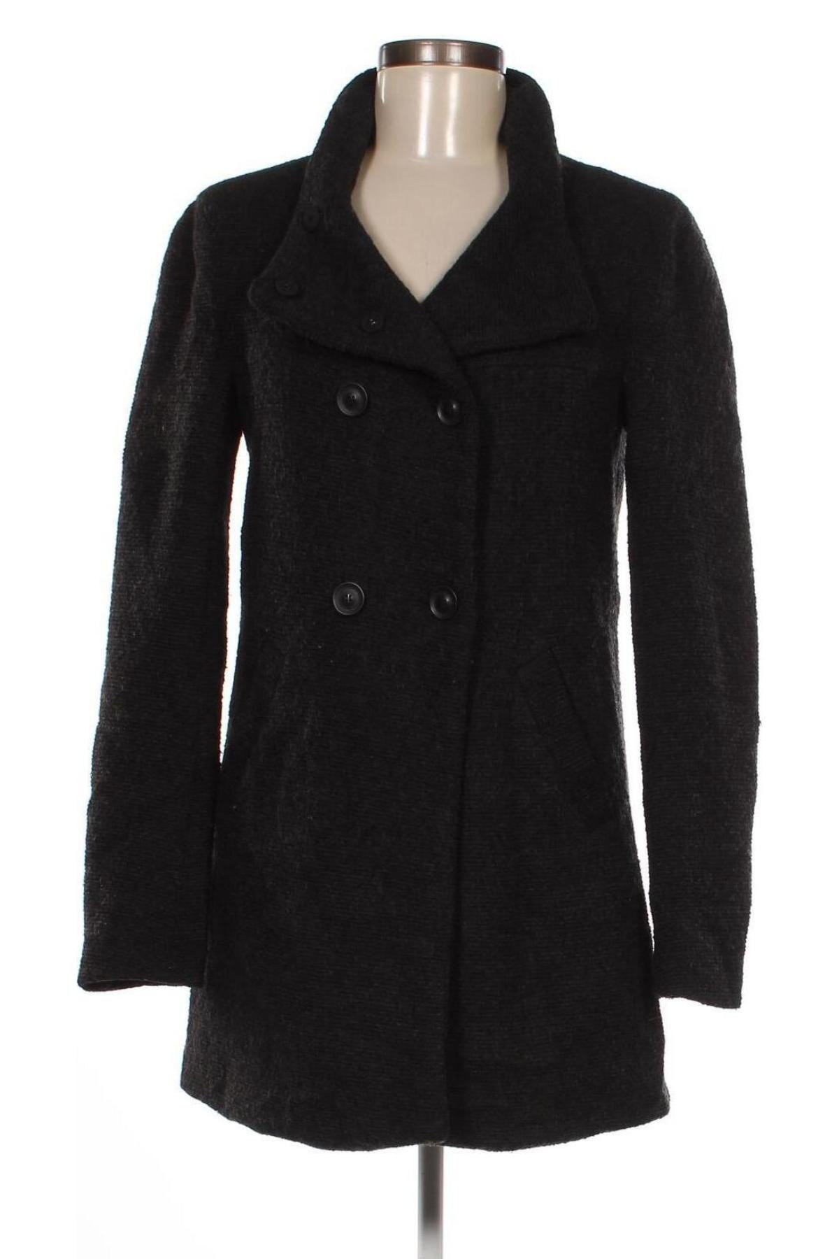Γυναικείο παλτό ONLY, Μέγεθος S, Χρώμα Μαύρο, Τιμή 12,06 €