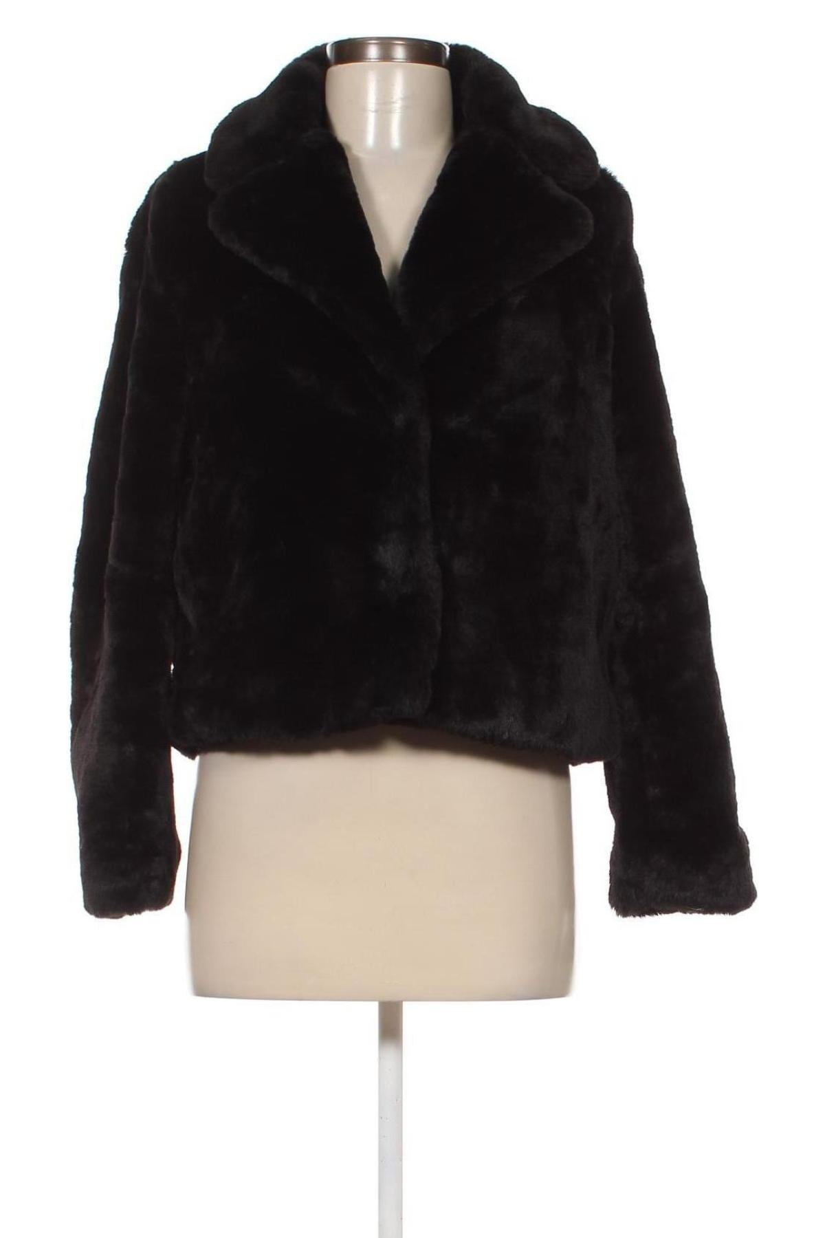 Palton de femei Pull&Bear, Mărime S, Culoare Negru, Preț 175,99 Lei
