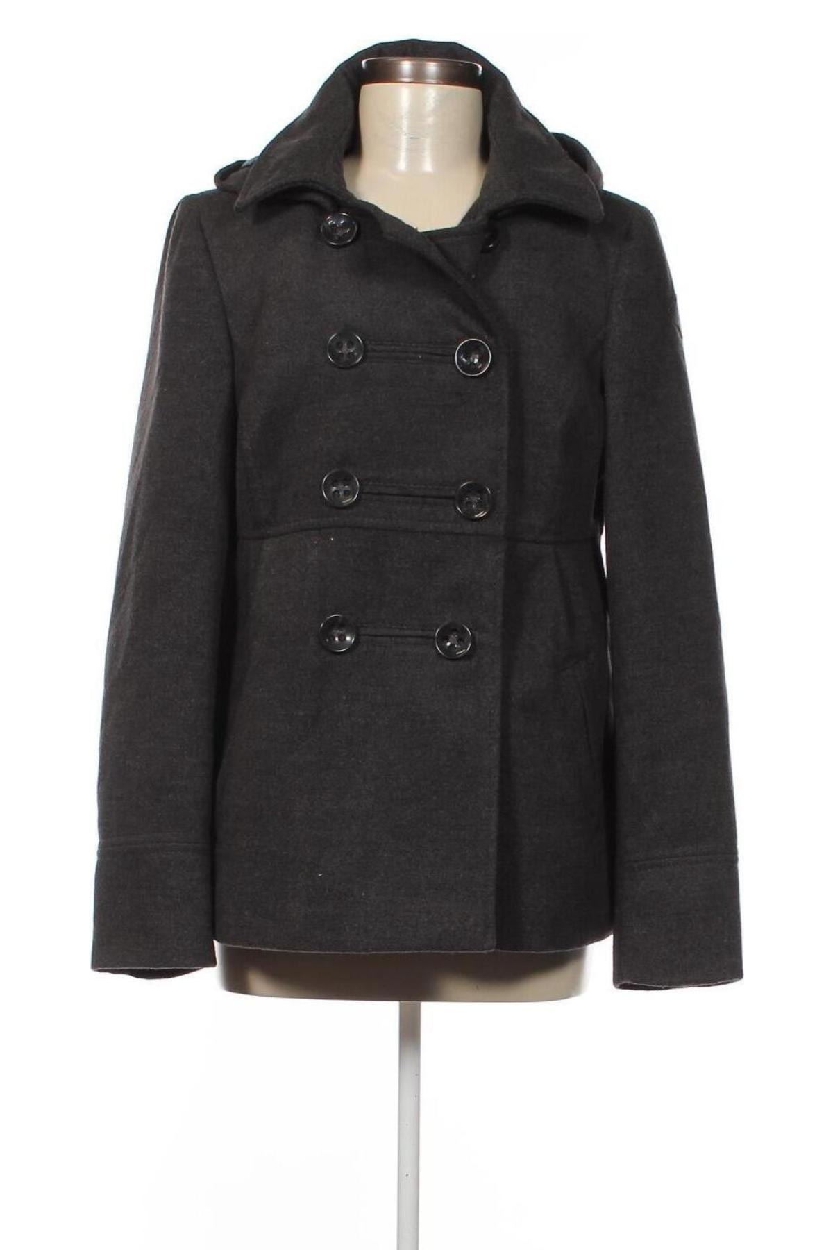 Γυναικείο παλτό Q/S by S.Oliver, Μέγεθος XL, Χρώμα Γκρί, Τιμή 15,12 €