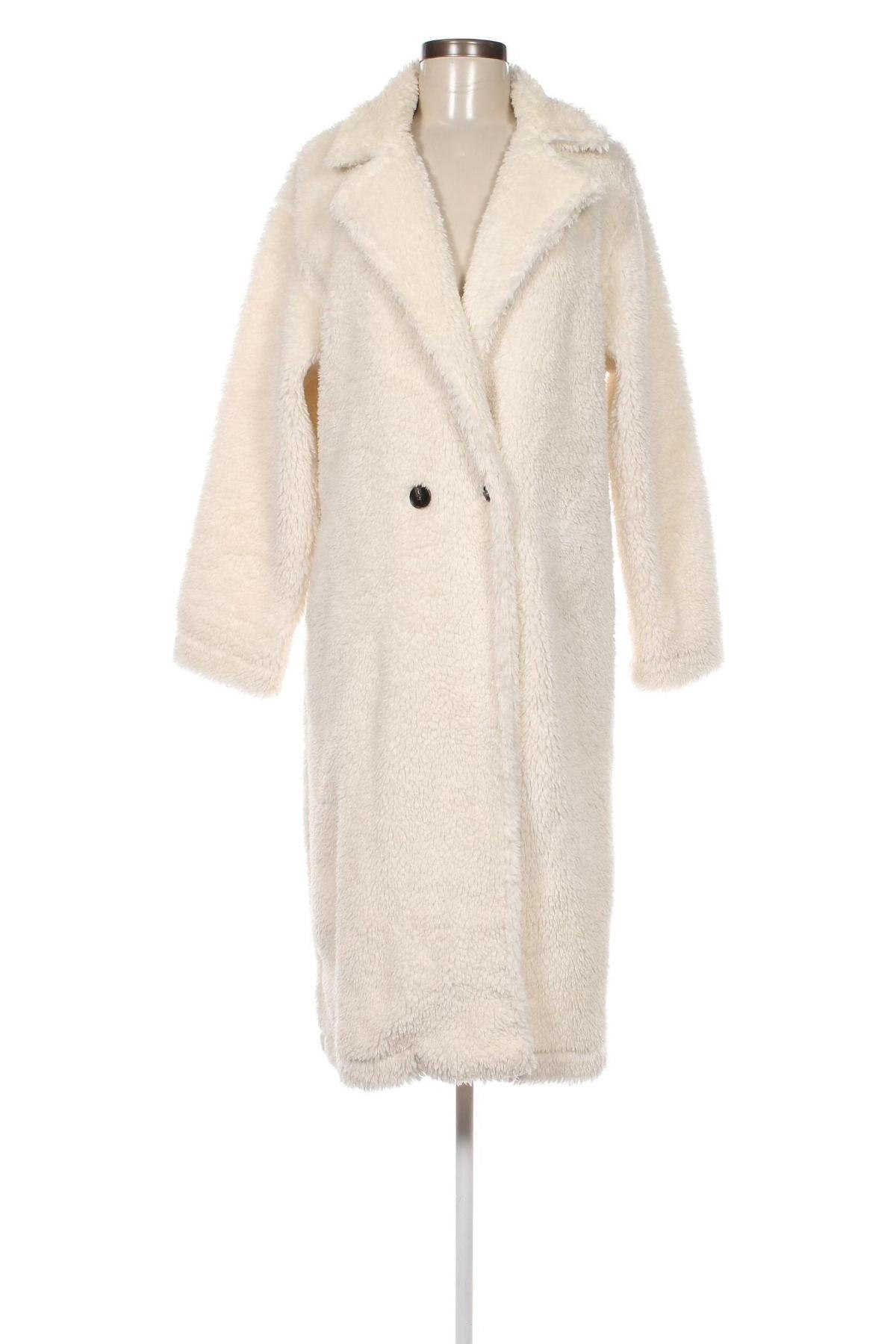 Palton de femei SHEIN, Mărime M, Culoare Alb, Preț 105,59 Lei