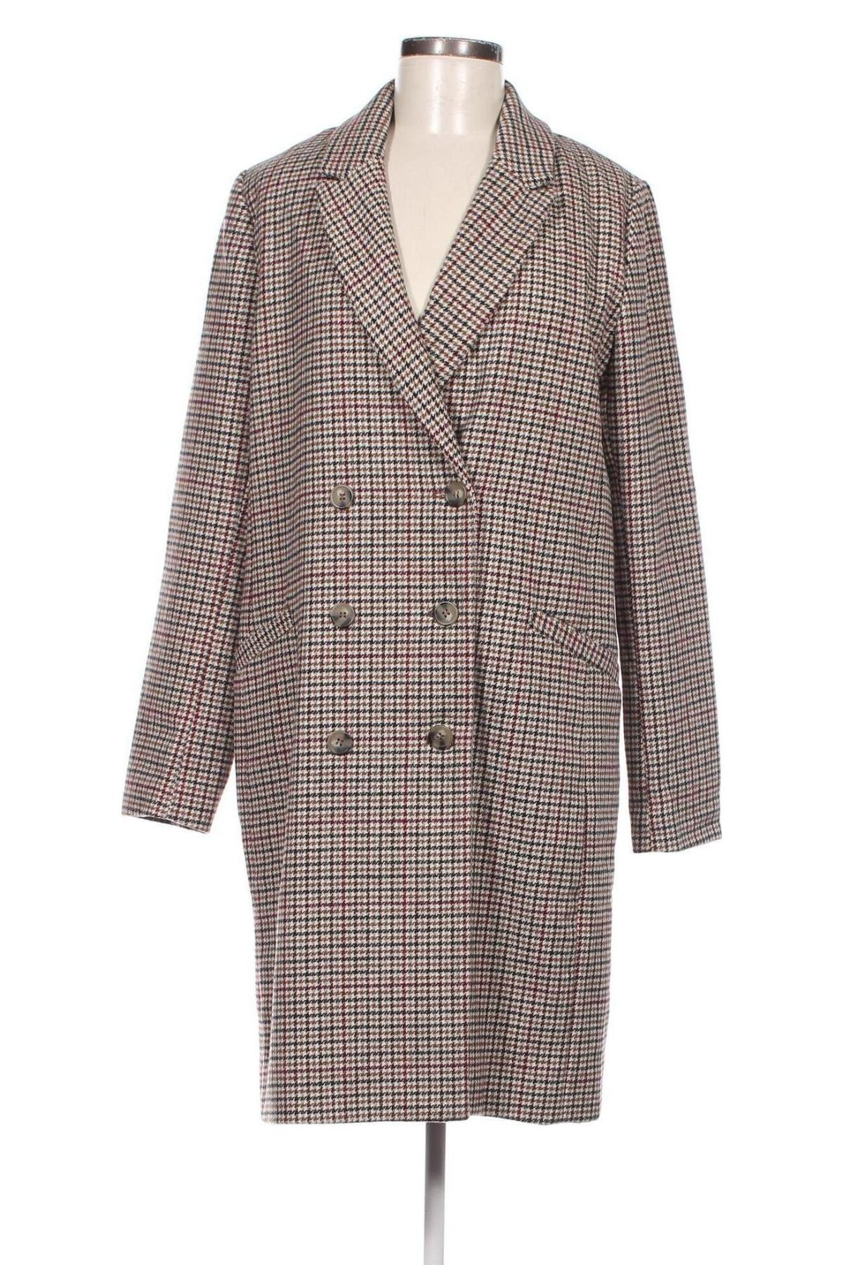 Дамско палто Sinsay, Размер M, Цвят Многоцветен, Цена 32,10 лв.