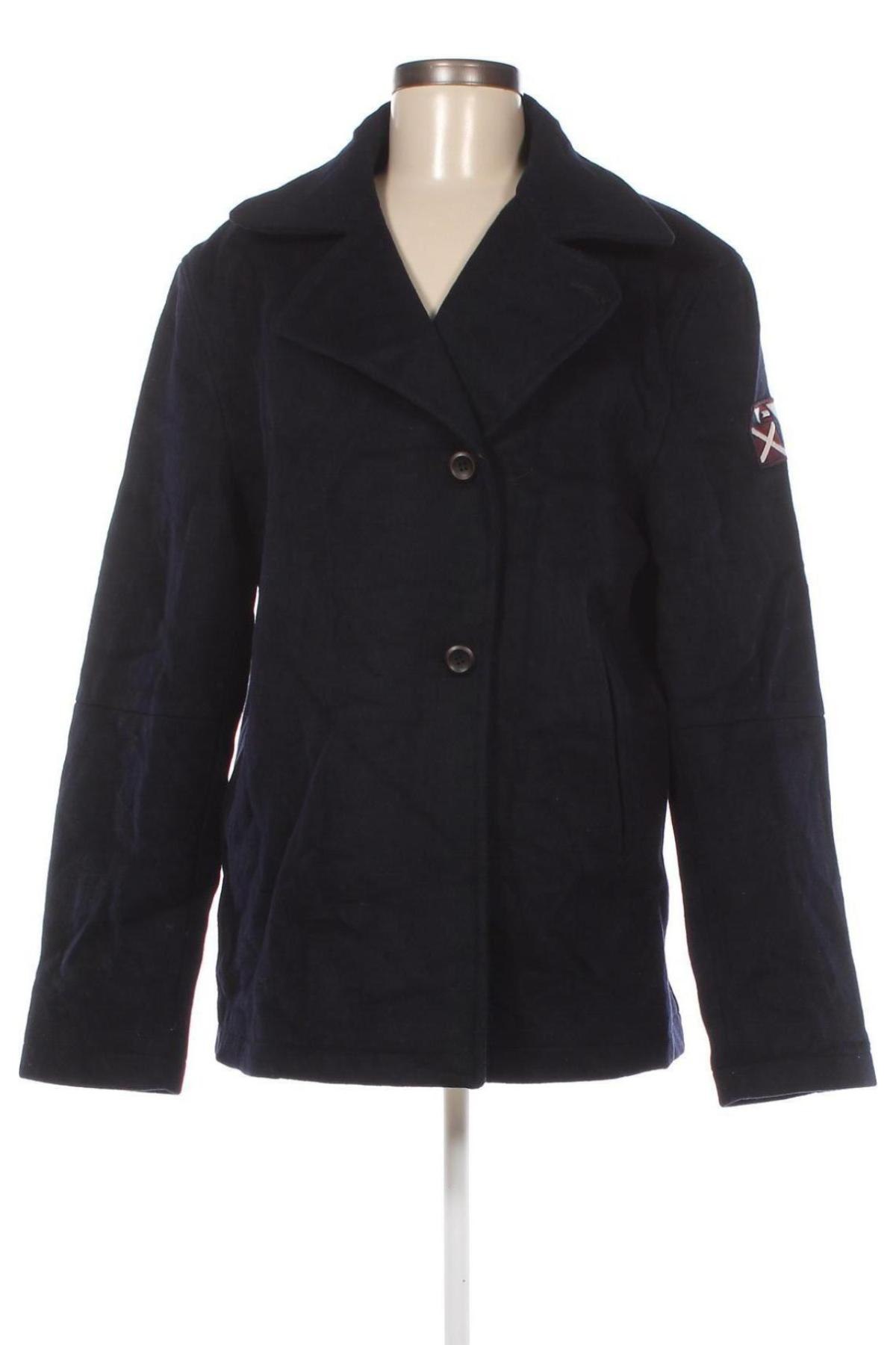 Dámsky kabát  Springfield, Veľkosť L, Farba Modrá, Cena  8,73 €