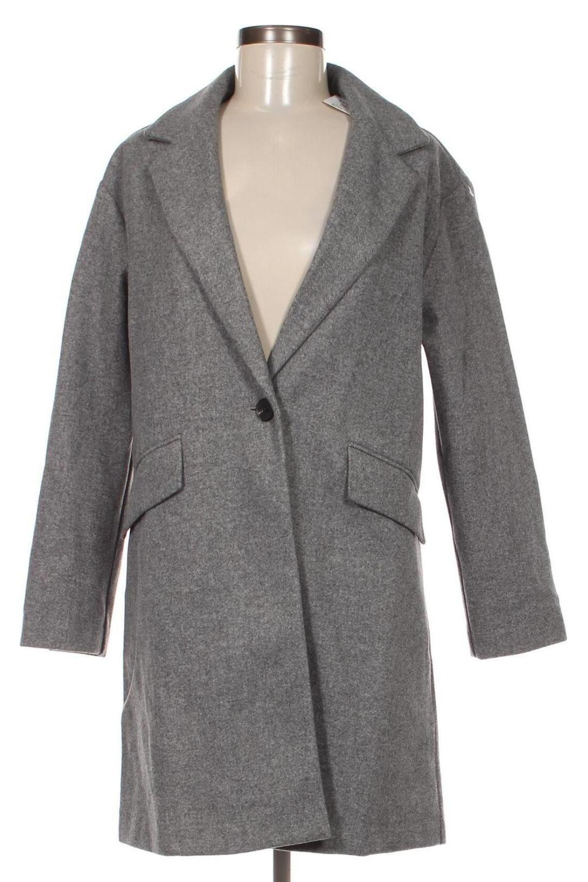 Дамско палто Tally Weijl, Размер S, Цвят Сив, Цена 32,68 лв.