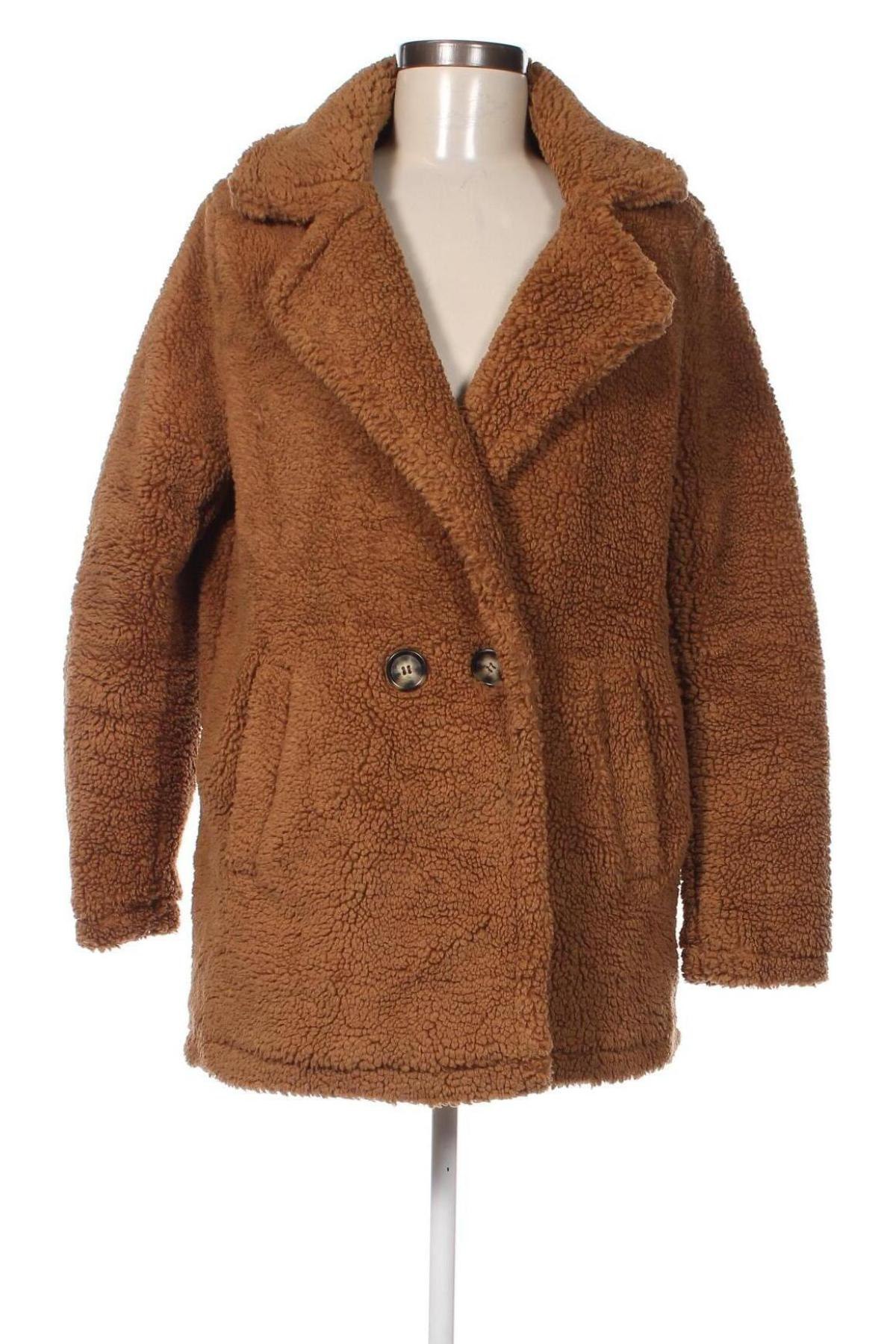 Γυναικείο παλτό Tally Weijl, Μέγεθος M, Χρώμα Καφέ, Τιμή 31,77 €