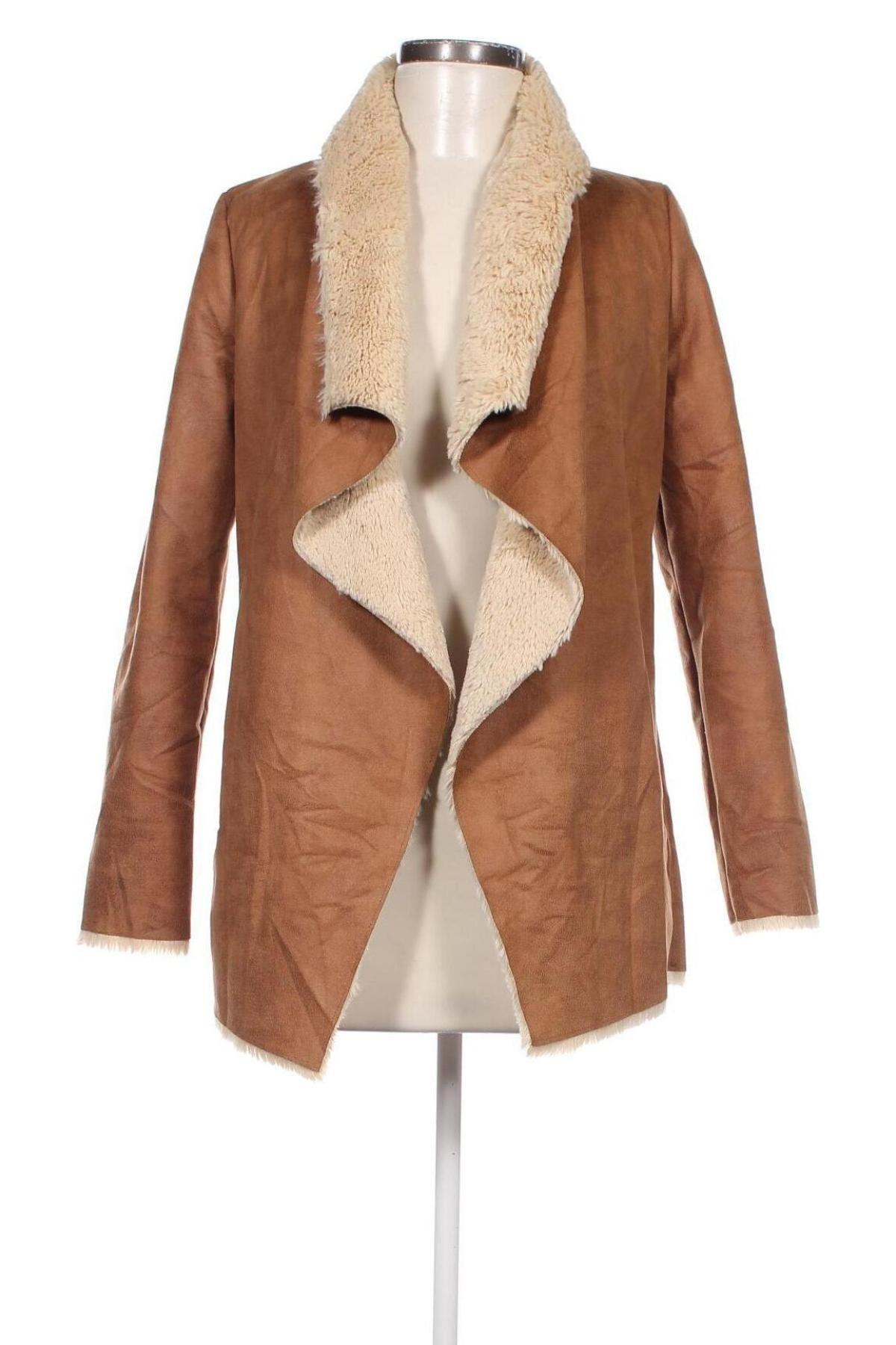 Дамско палто Tally Weijl, Размер XS, Цвят Кафяв, Цена 32,10 лв.