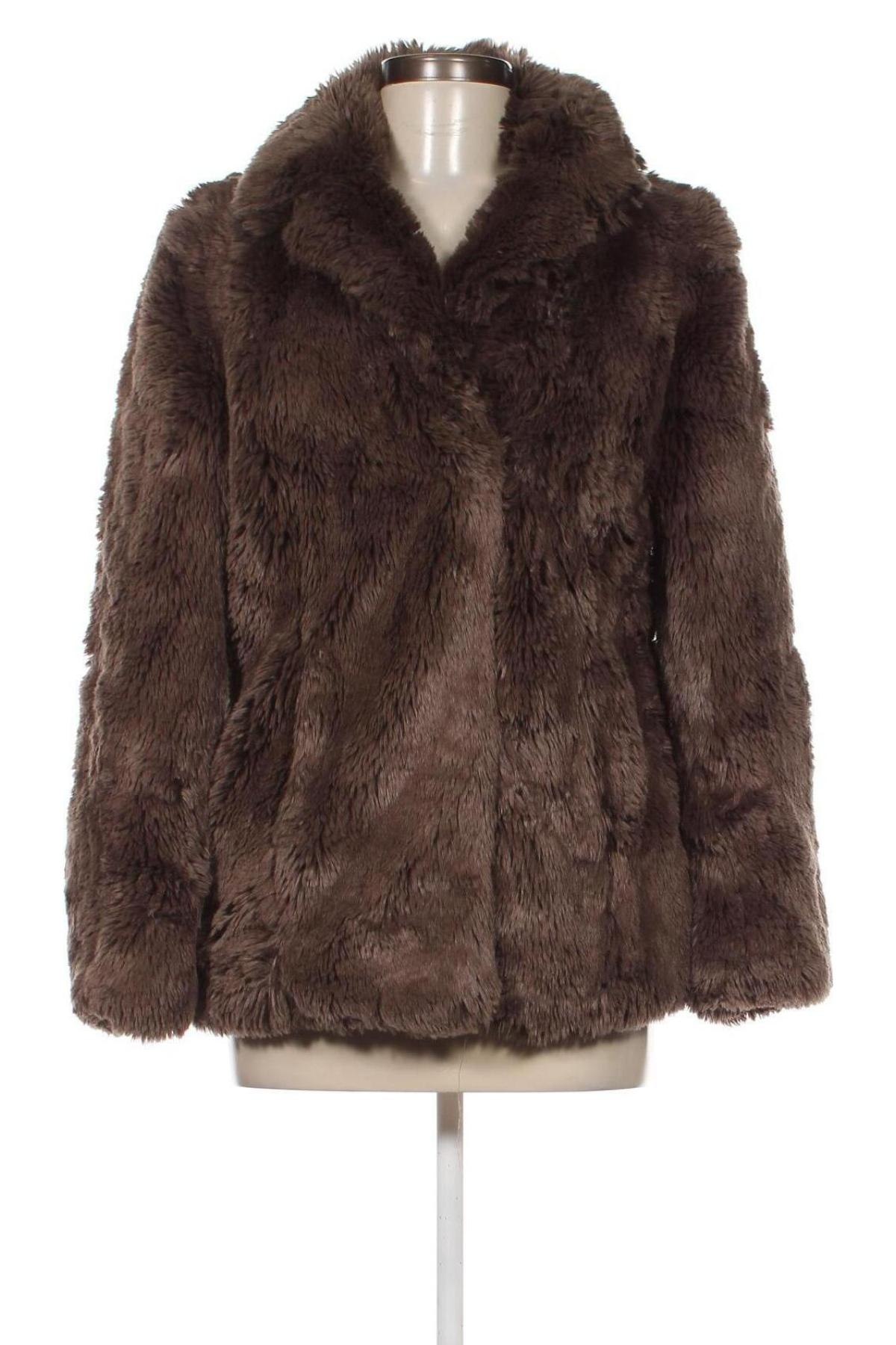 Damenmantel Topshop, Größe S, Farbe Braun, Preis 23,38 €