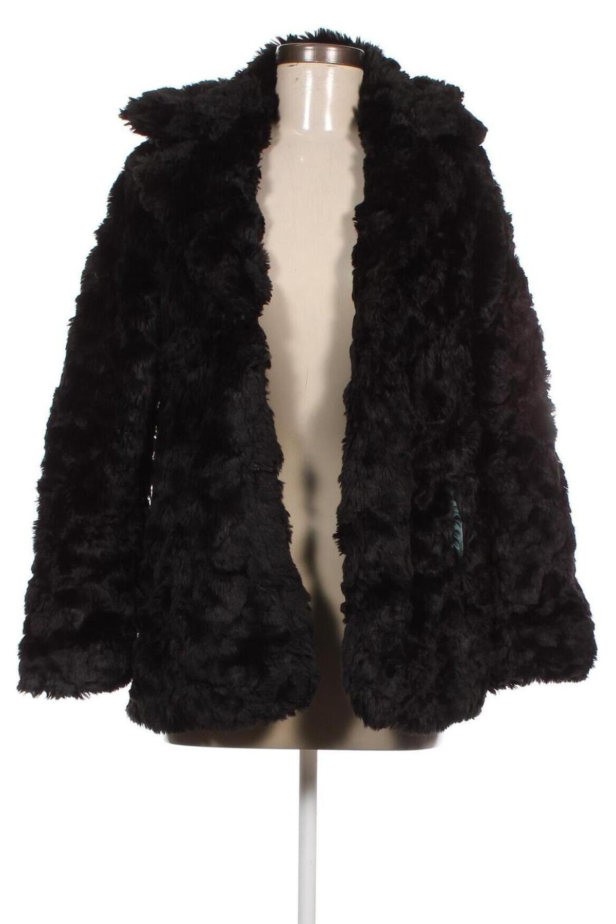 Дамско палто Topshop, Размер M, Цвят Черен, Цена 27,56 лв.