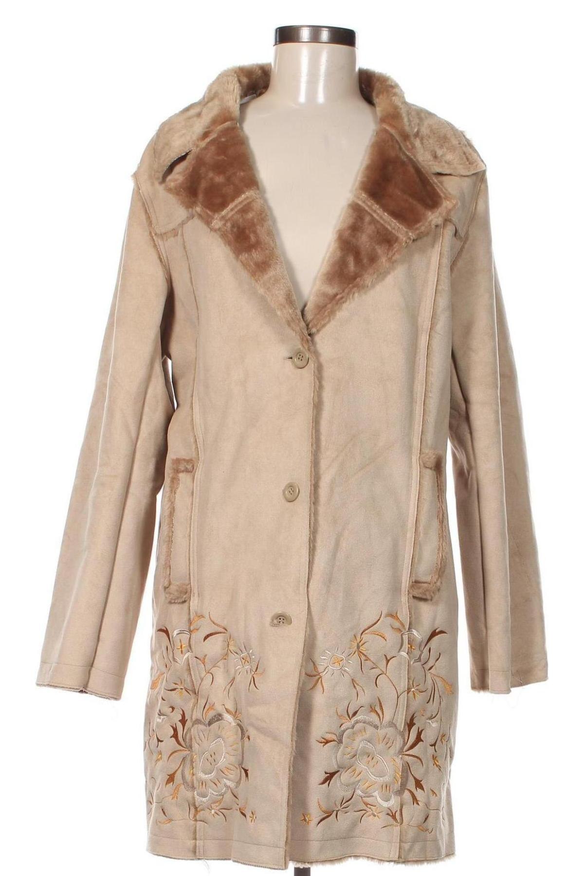 Dámsky kabát  Trend, Veľkosť M, Farba Béžová, Cena  21,23 €