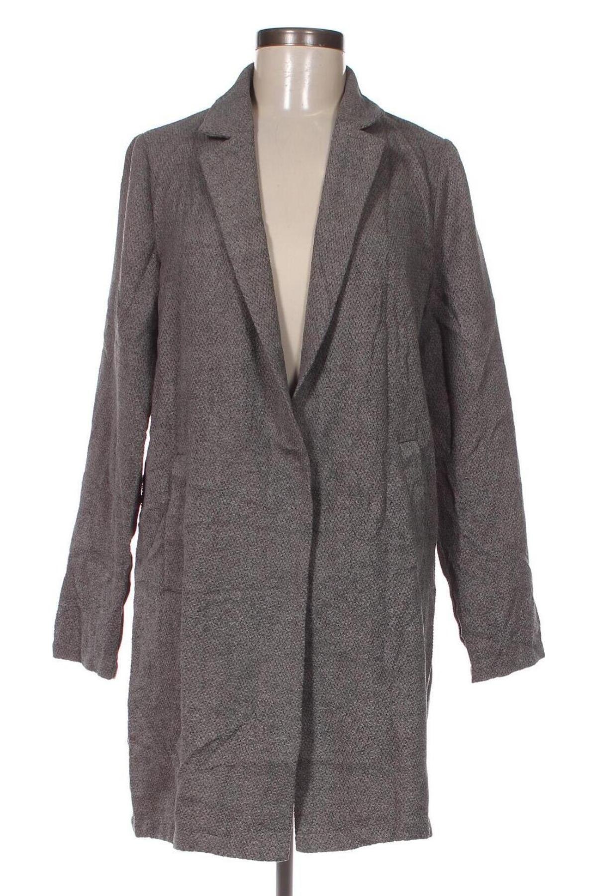 Γυναικείο παλτό VILA, Μέγεθος M, Χρώμα Γκρί, Τιμή 5,47 €