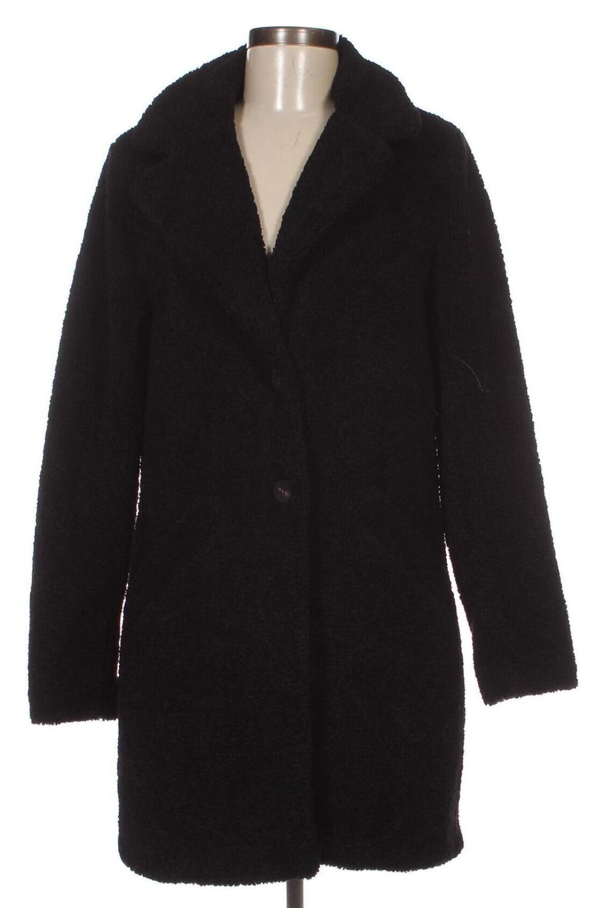 Дамско палто VILA, Размер S, Цвят Черен, Цена 18,72 лв.