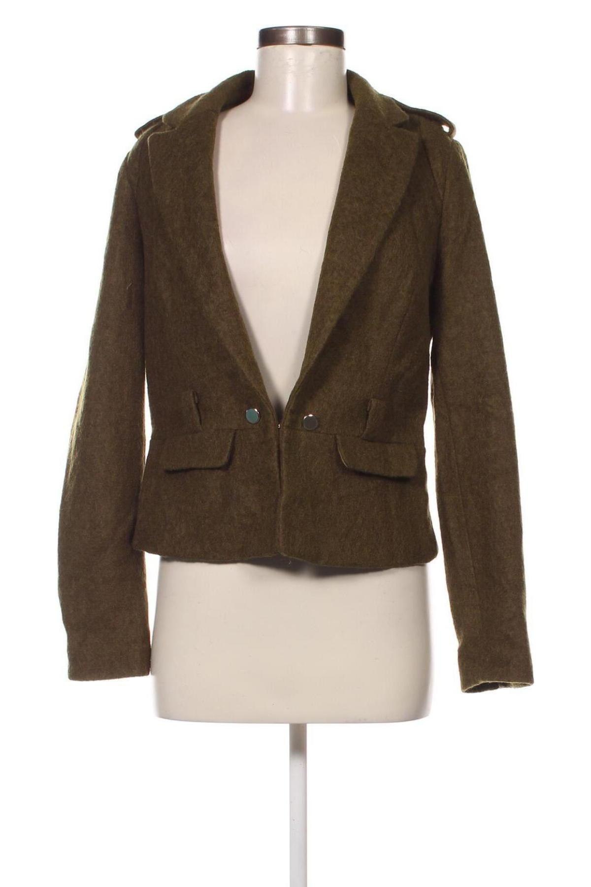 Дамско палто Yessica, Размер M, Цвят Зелен, Цена 53,50 лв.