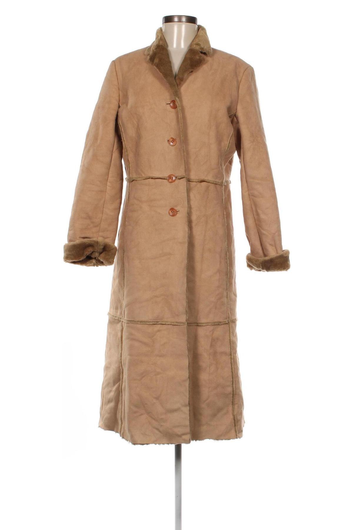 Palton de femei ZAPA, Mărime L, Culoare Maro, Preț 195,39 Lei