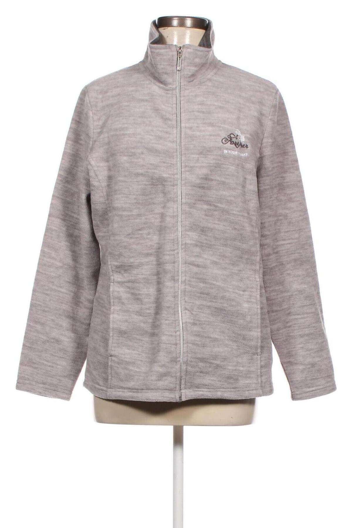 Damen Fleece Oberteil  Canda, Größe M, Farbe Grau, Preis 27,14 €