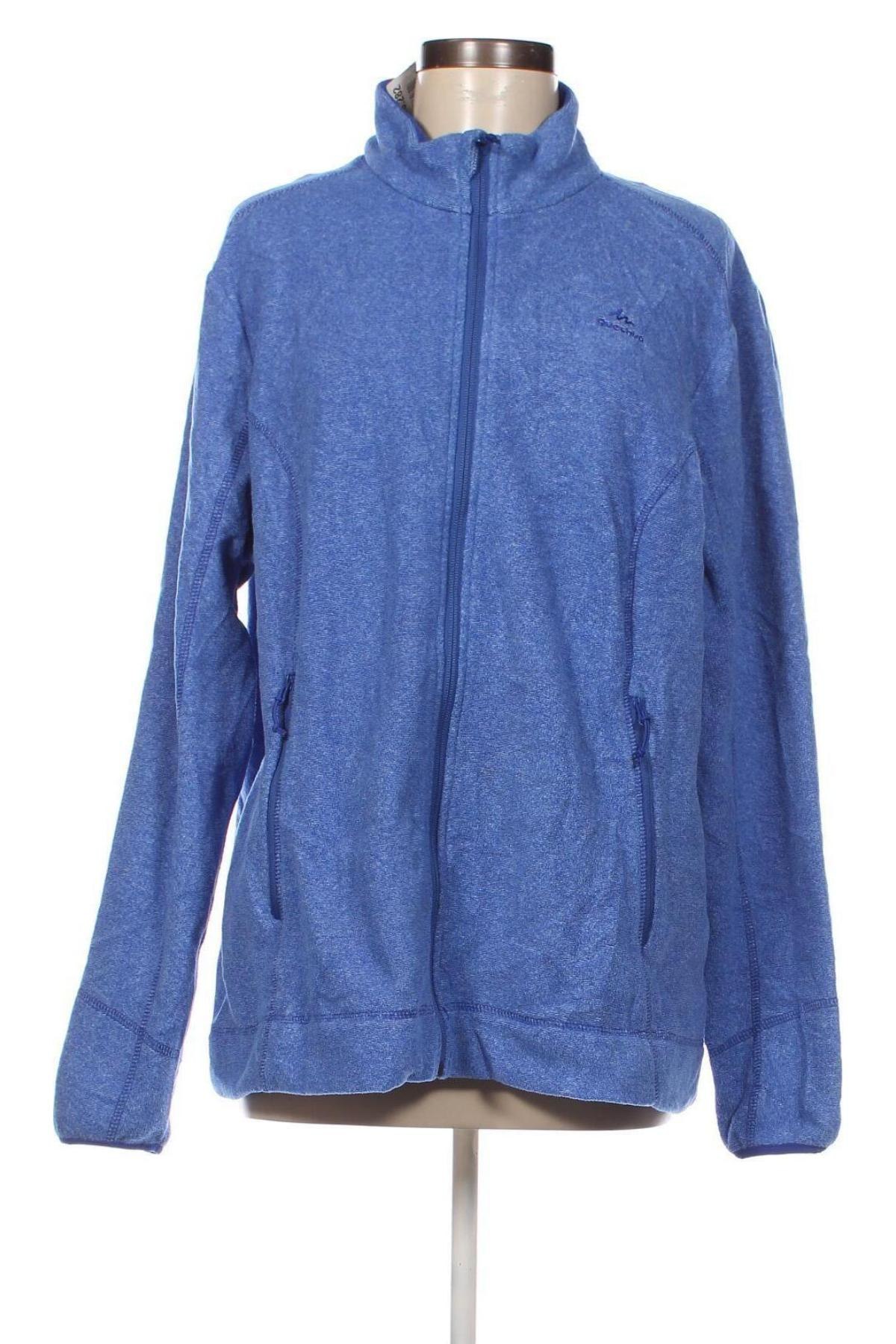 Damen Fleece Oberteil  Quechua, Größe L, Farbe Blau, Preis 15,74 €