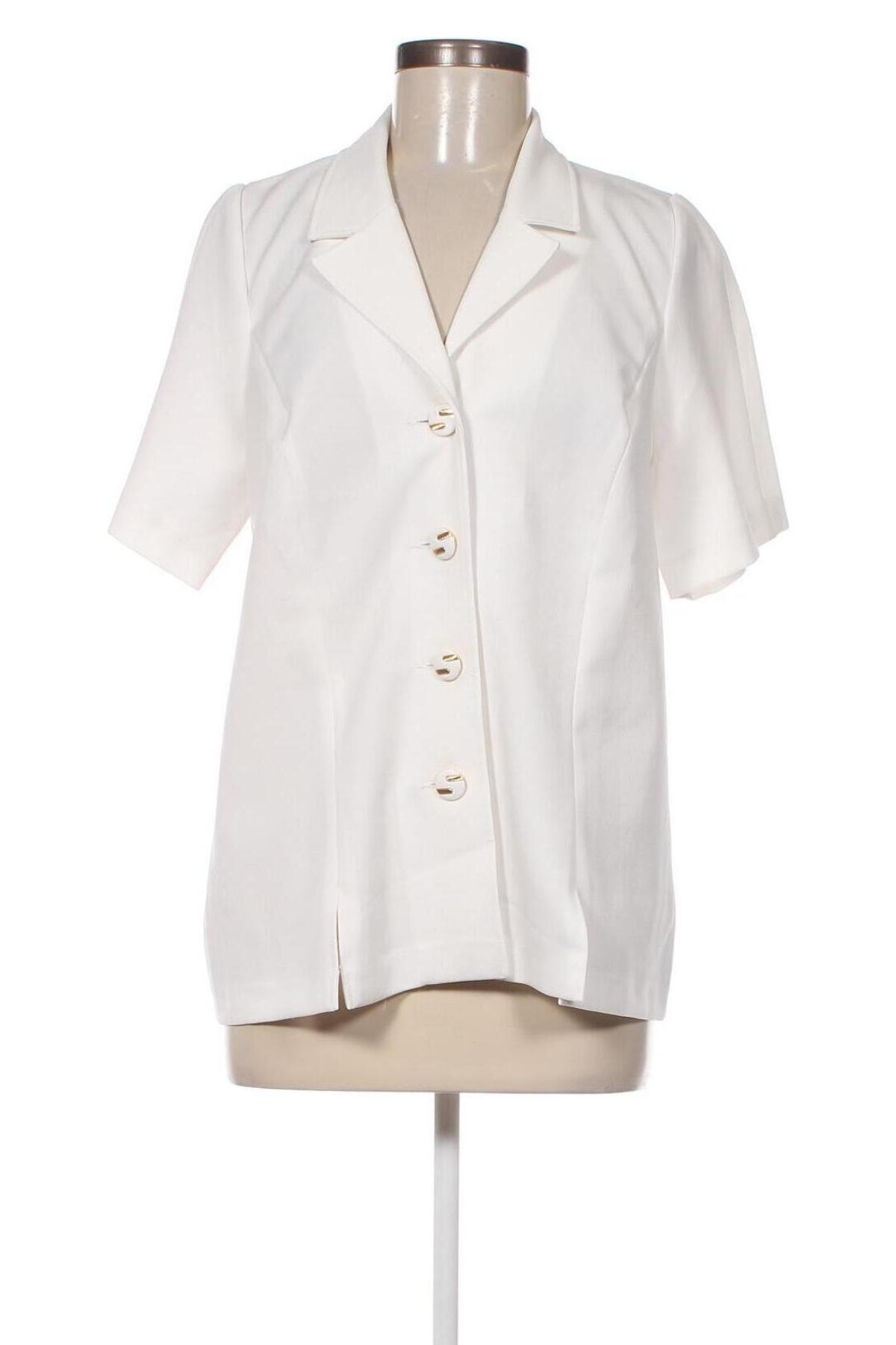 Γυναικείο σακάκι, Μέγεθος M, Χρώμα Λευκό, Τιμή 5,12 €