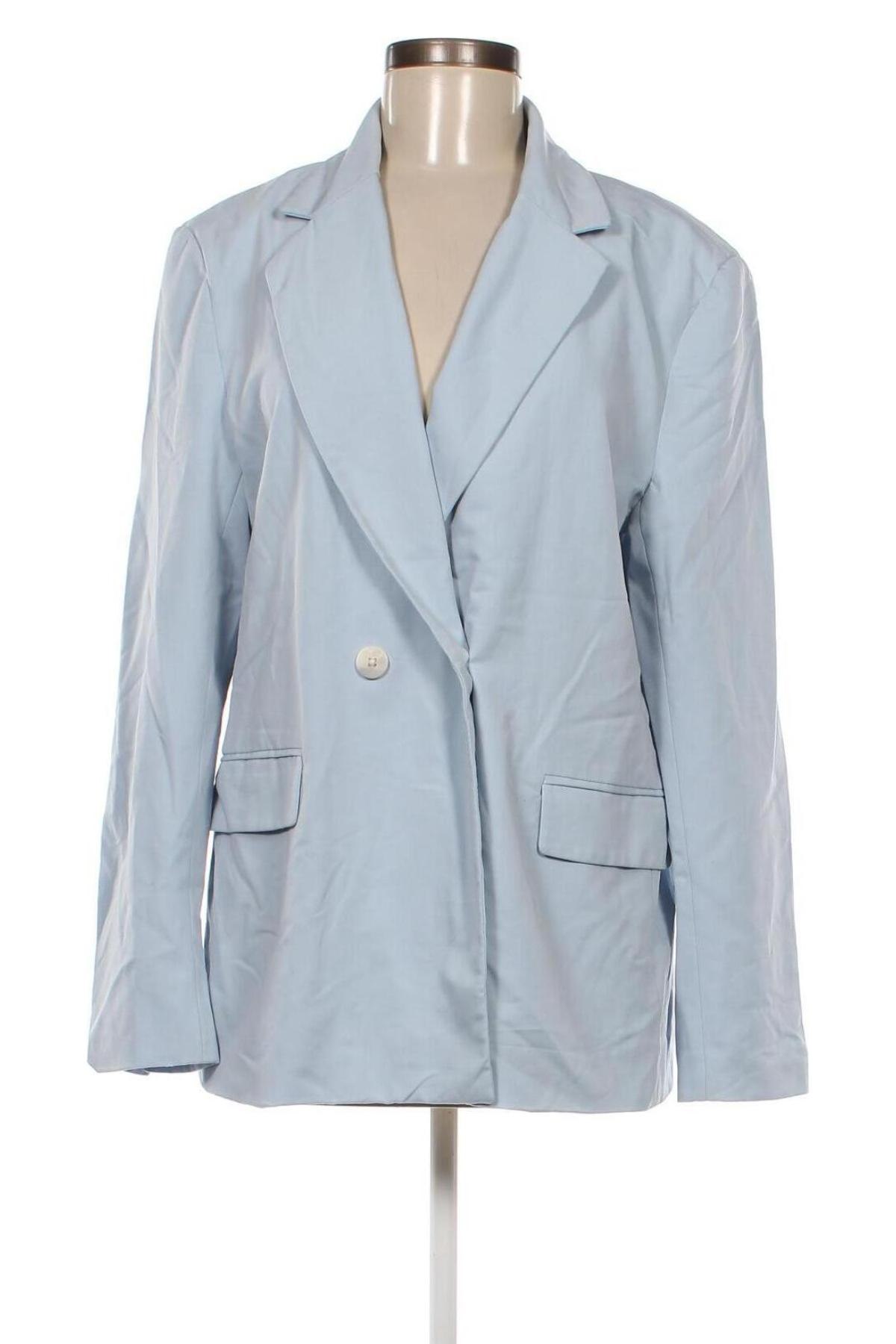 Damen Blazer Bershka, Größe L, Farbe Blau, Preis 30,62 €