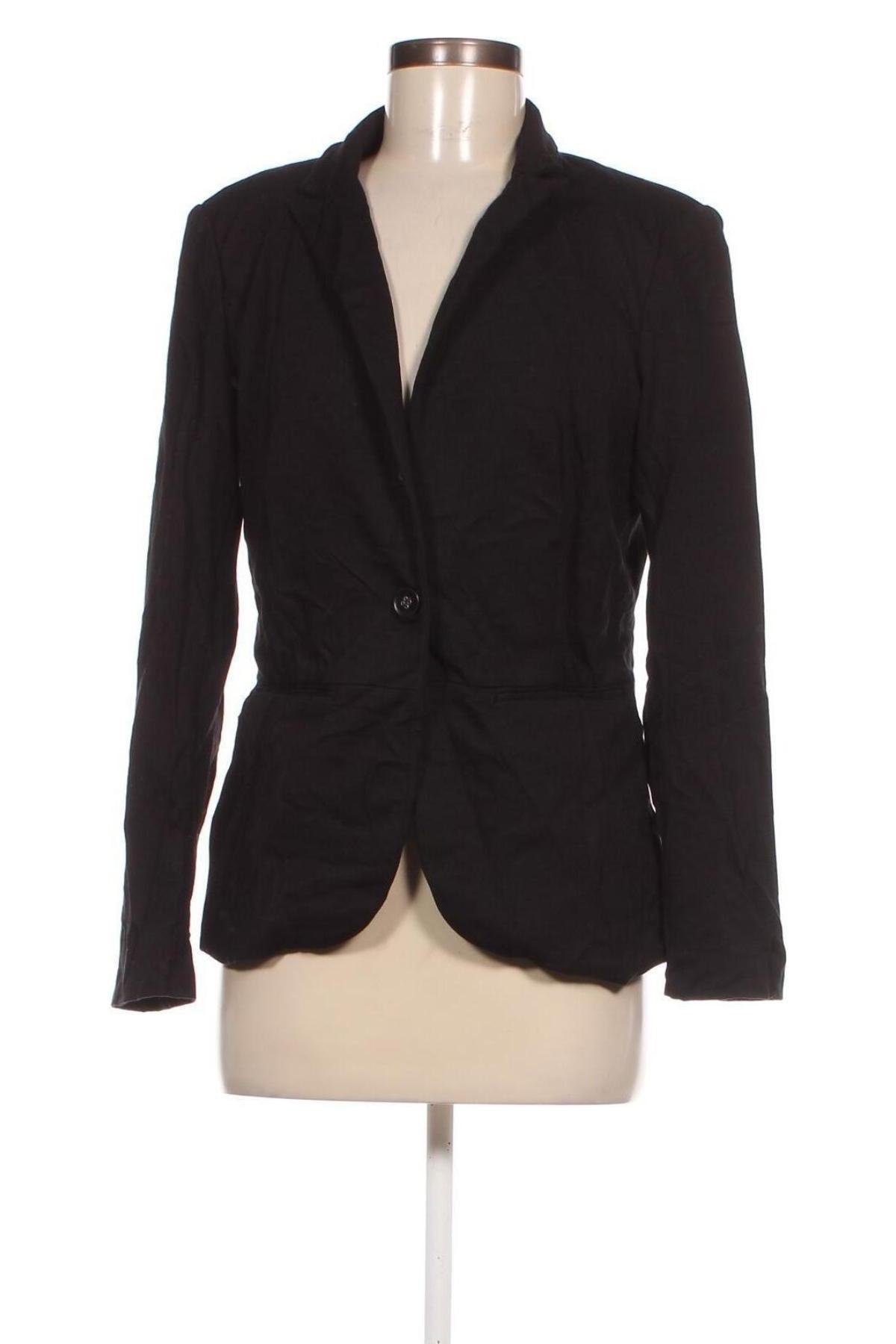 Γυναικείο σακάκι Edc By Esprit, Μέγεθος L, Χρώμα Μαύρο, Τιμή 8,78 €