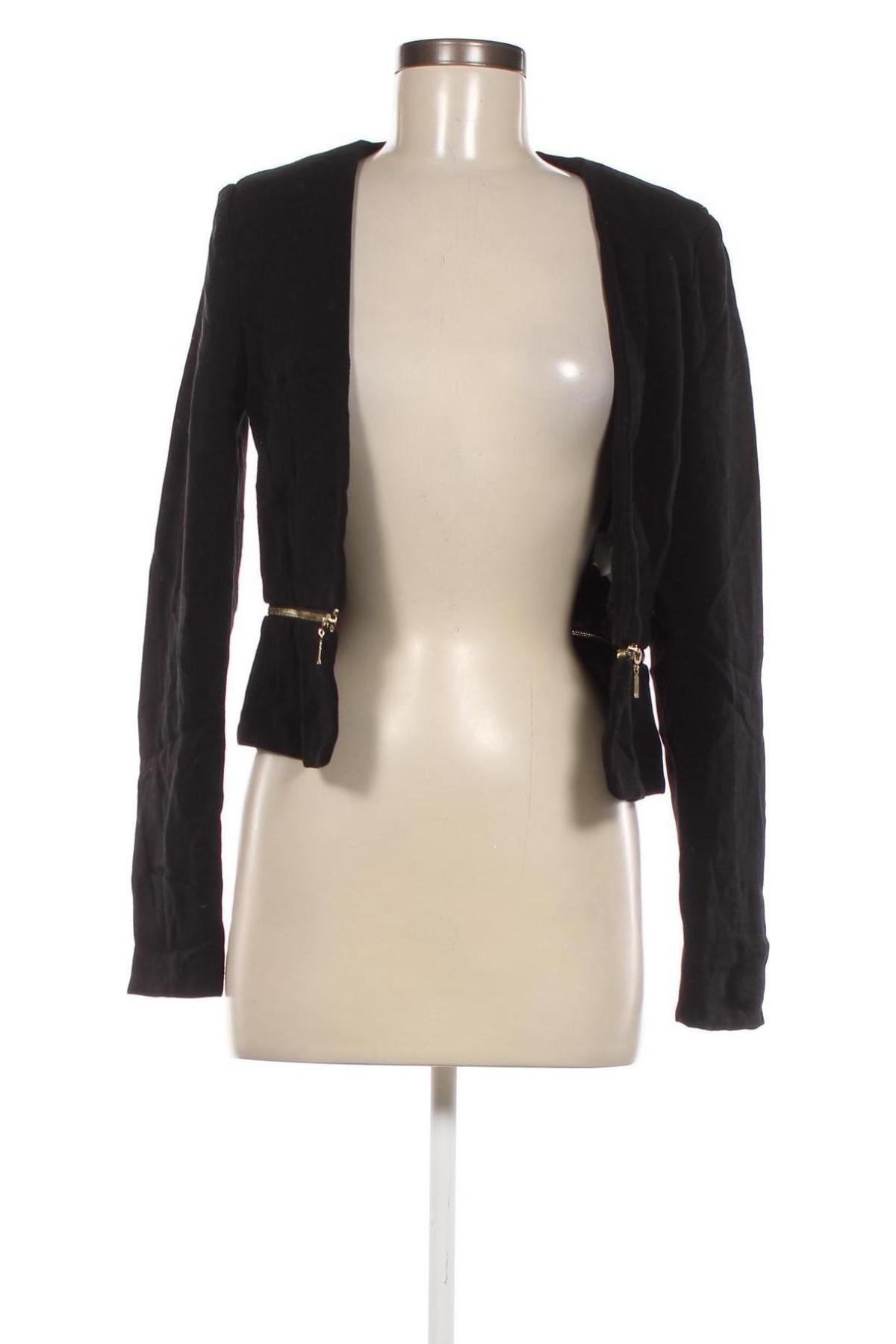 Γυναικείο σακάκι Jennyfer, Μέγεθος M, Χρώμα Μαύρο, Τιμή 4,90 €