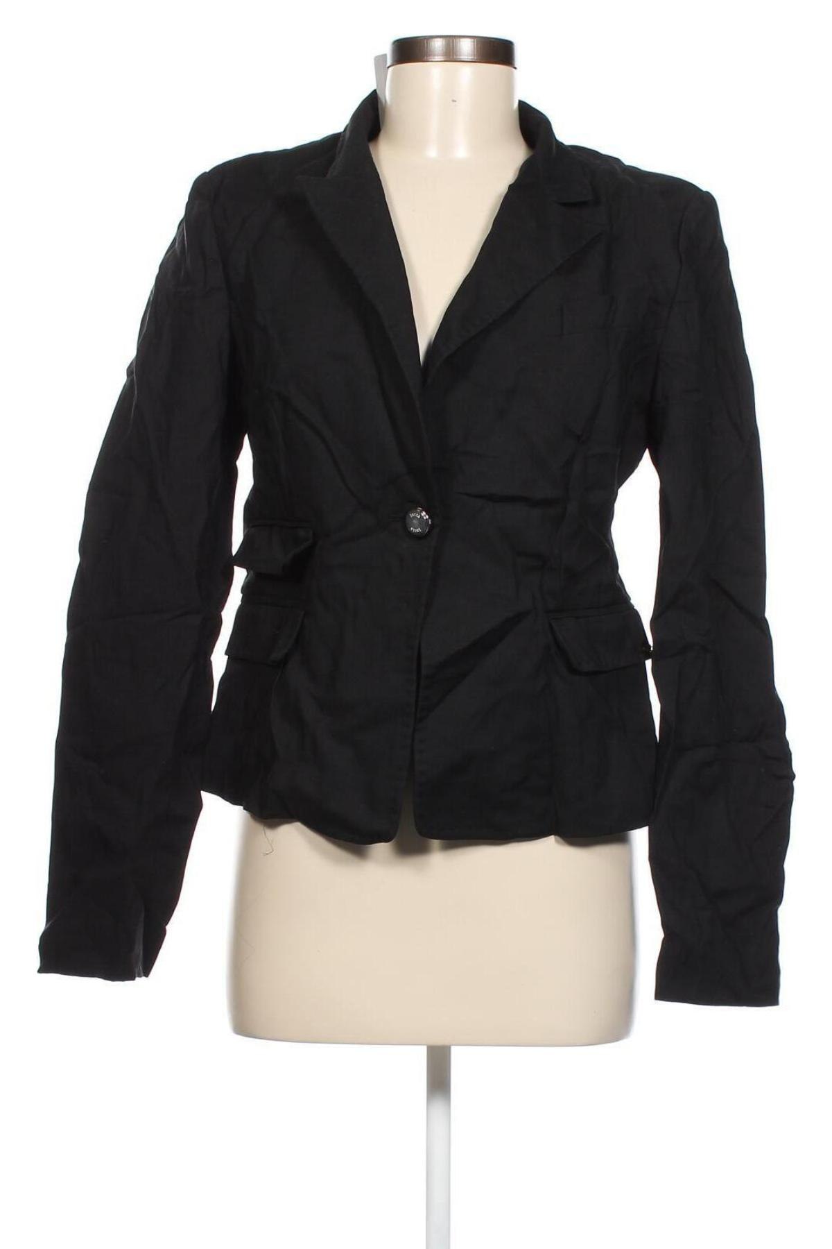 Γυναικείο σακάκι Kocca, Μέγεθος XL, Χρώμα Μαύρο, Τιμή 8,52 €
