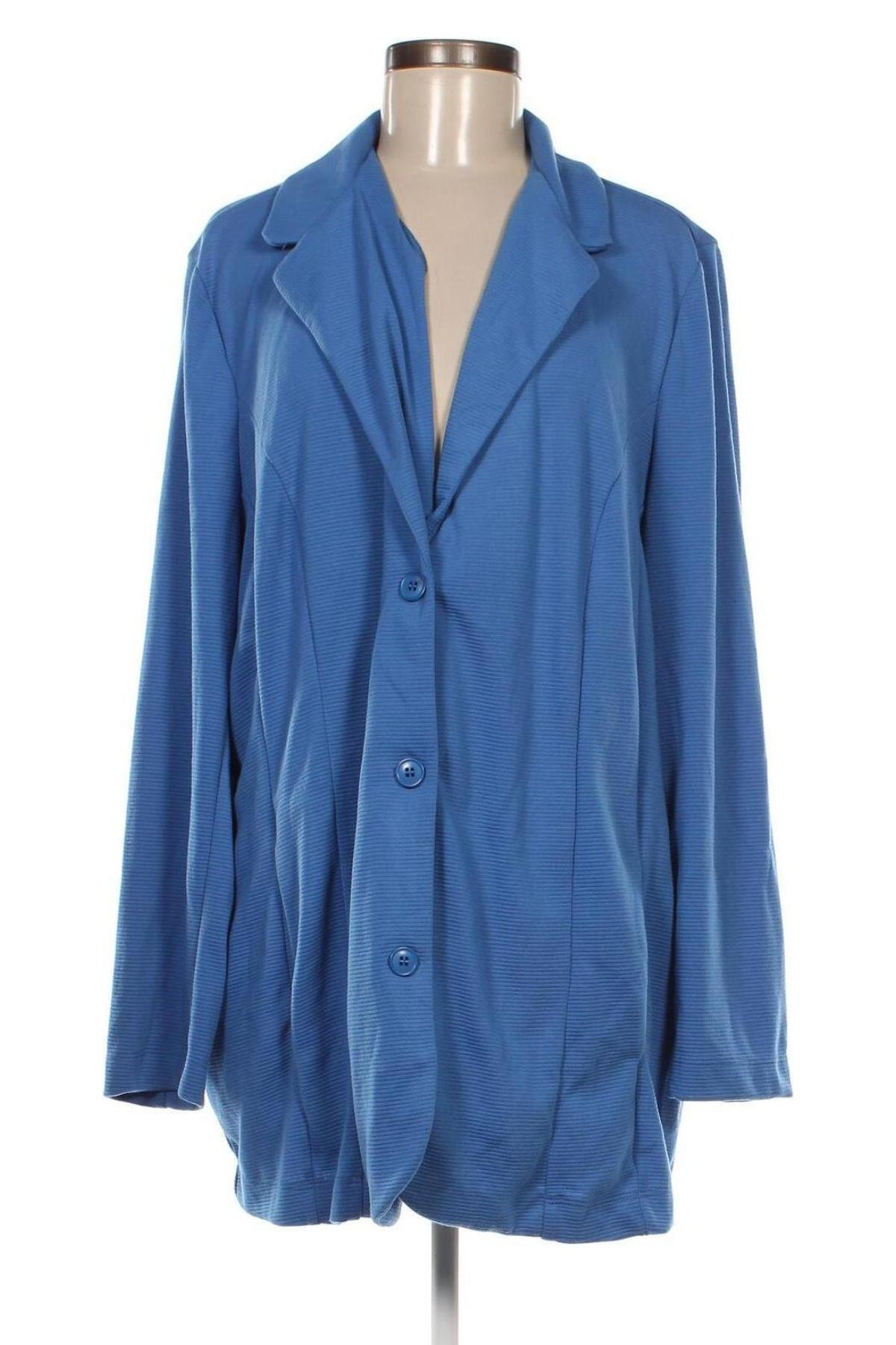 Γυναικείο σακάκι M. Collection, Μέγεθος 3XL, Χρώμα Μπλέ, Τιμή 21,78 €