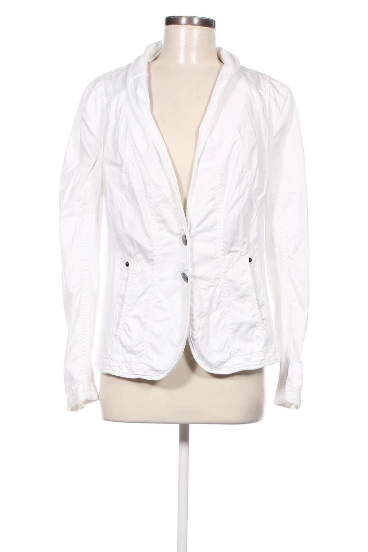 Дамско сако Marc Cain, Размер XL, Цвят Бял, Цена 78,00 лв.