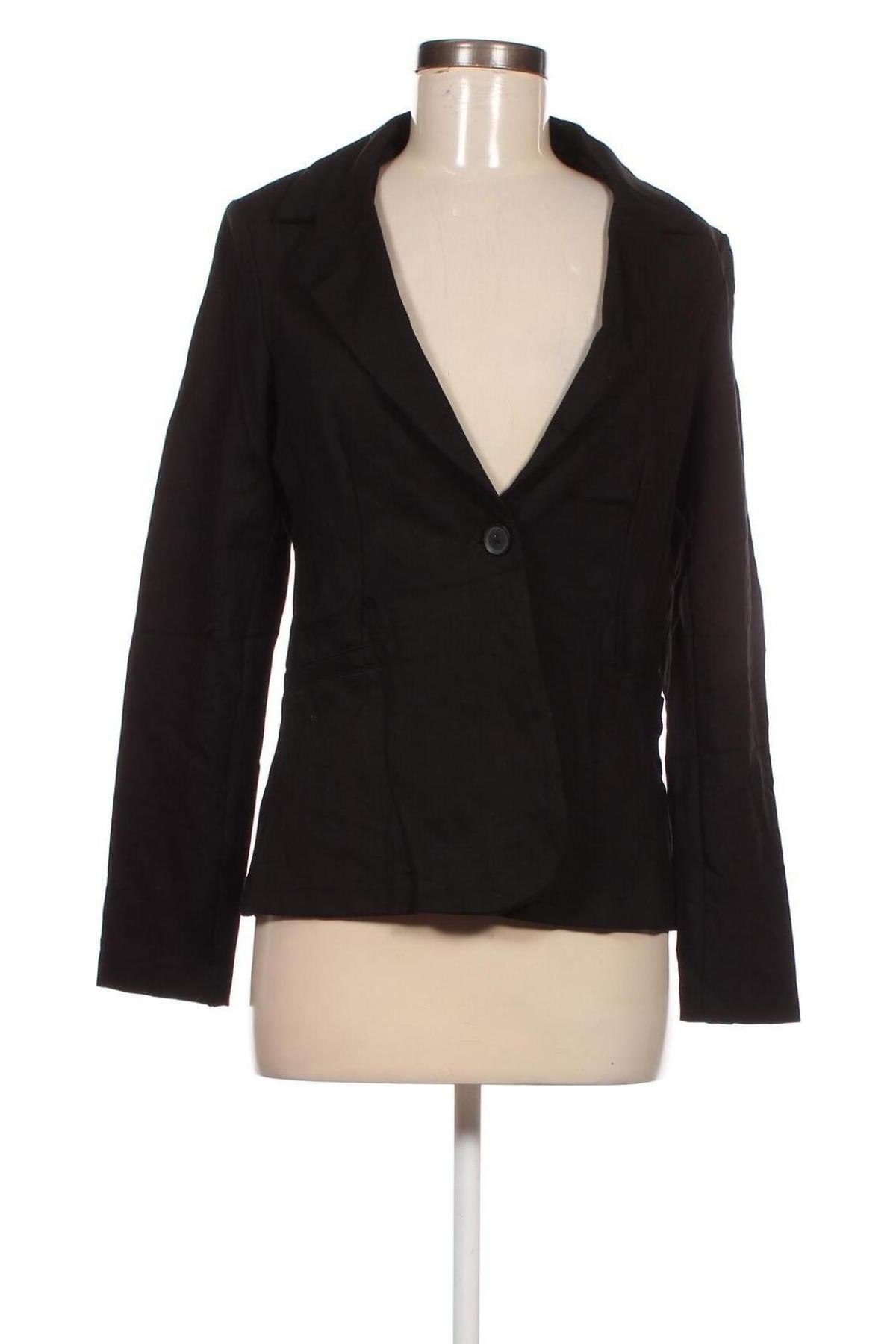 Γυναικείο σακάκι Miss E, Μέγεθος M, Χρώμα Μαύρο, Τιμή 4,90 €