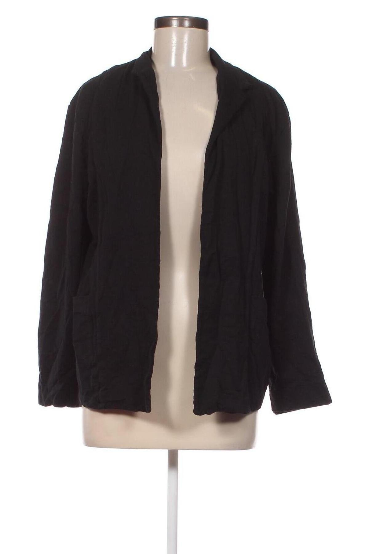 Γυναικείο σακάκι Terranova, Μέγεθος L, Χρώμα Μαύρο, Τιμή 5,44 €