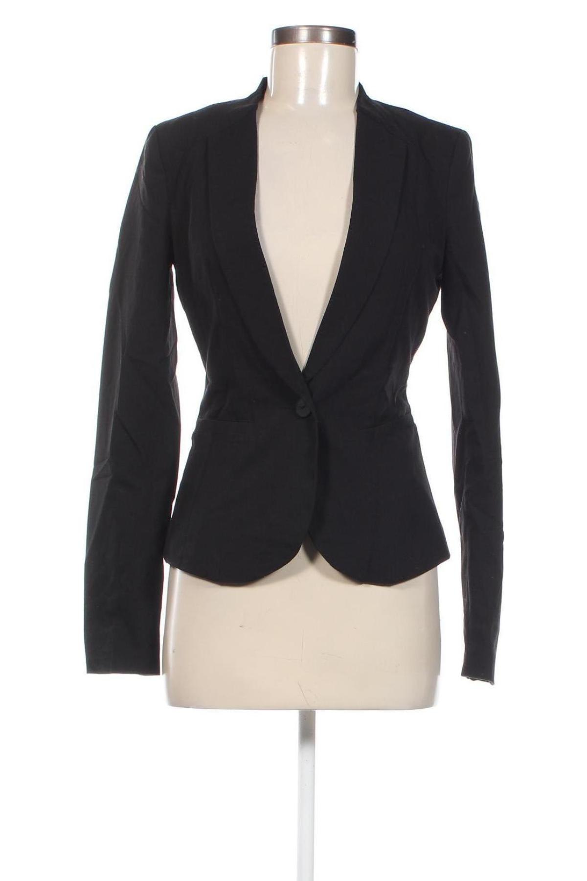 Γυναικείο σακάκι mbyM, Μέγεθος XS, Χρώμα Μαύρο, Τιμή 7,52 €