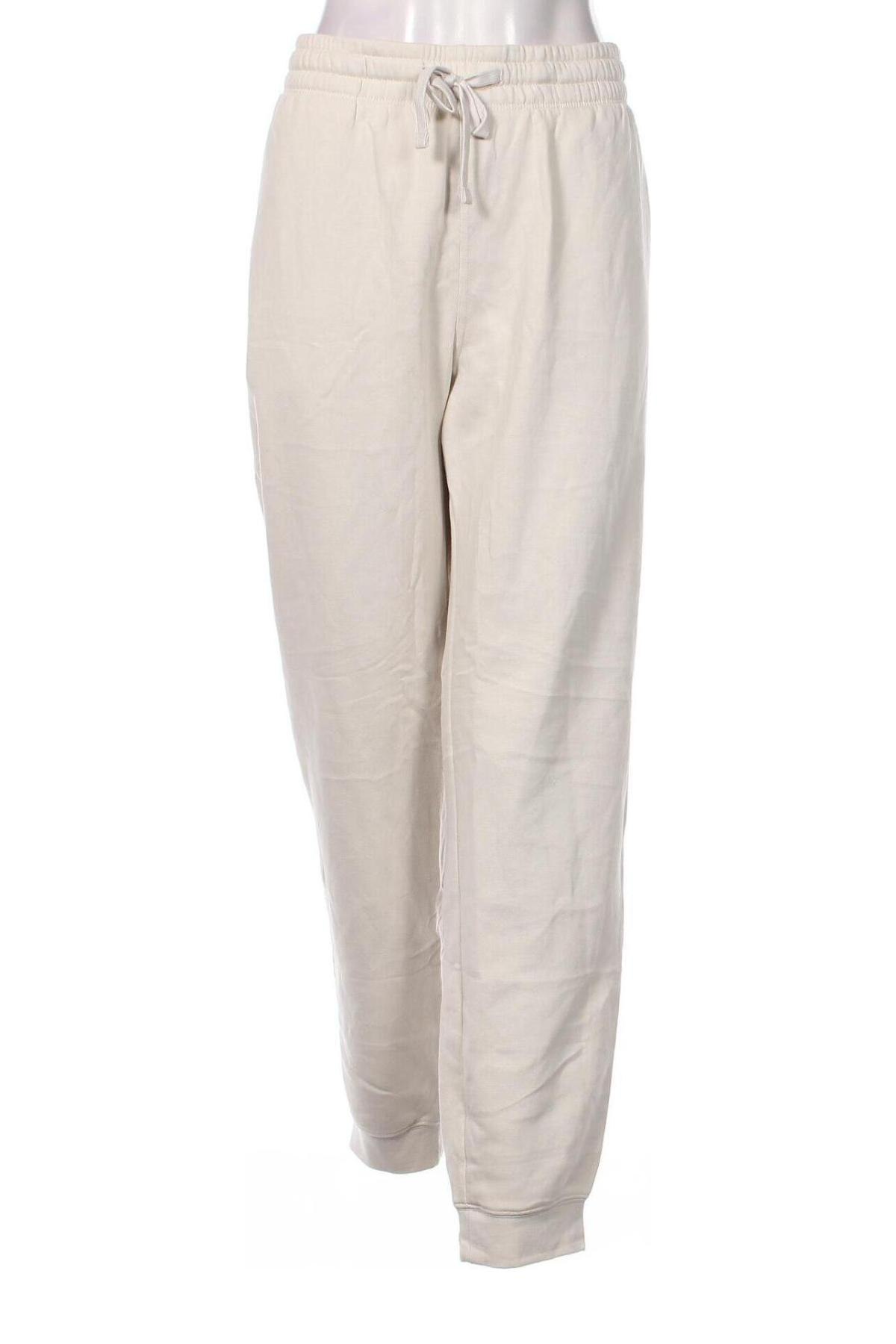 Γυναικείο αθλητικό παντελόνι H&M, Μέγεθος XXL, Χρώμα Εκρού, Τιμή 17,94 €