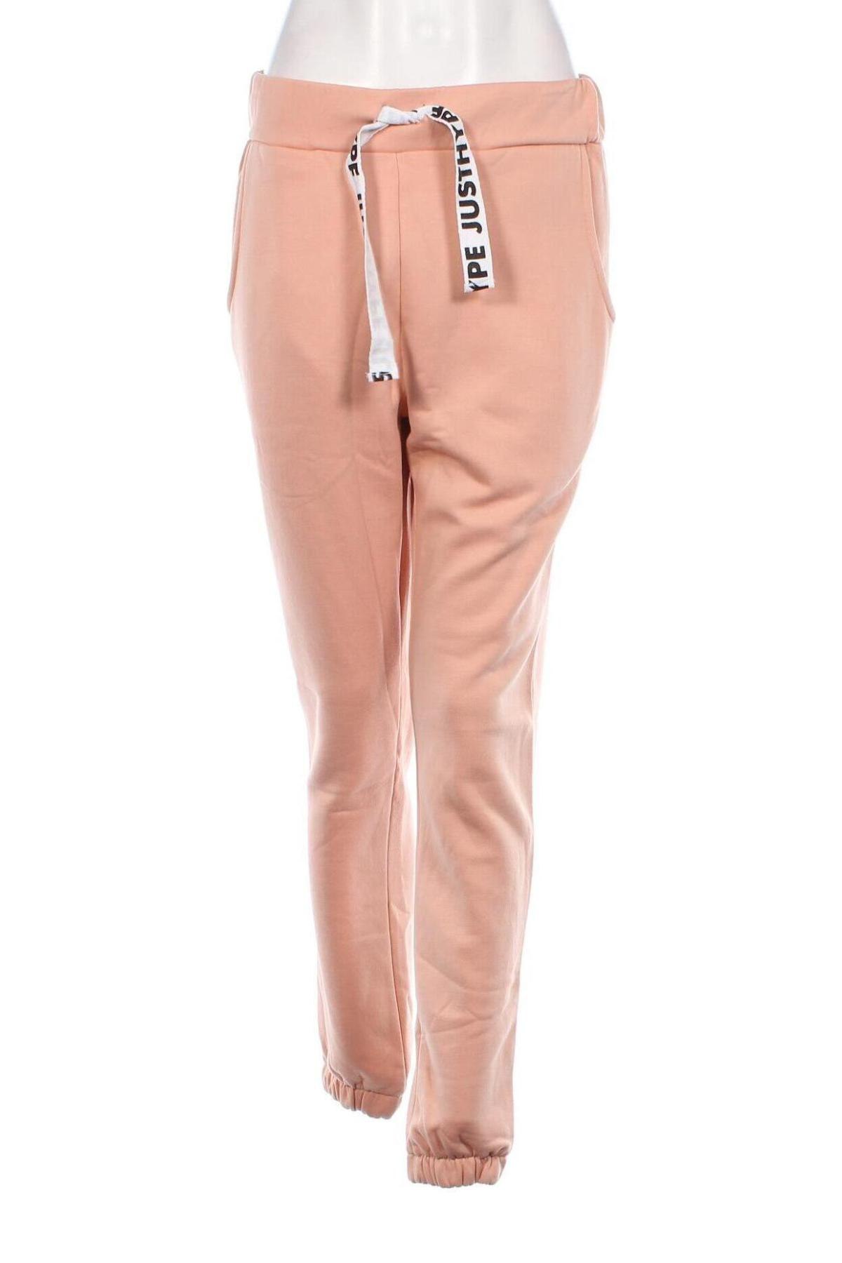 Γυναικείο αθλητικό παντελόνι Just Hype, Μέγεθος M, Χρώμα Ρόζ , Τιμή 29,90 €