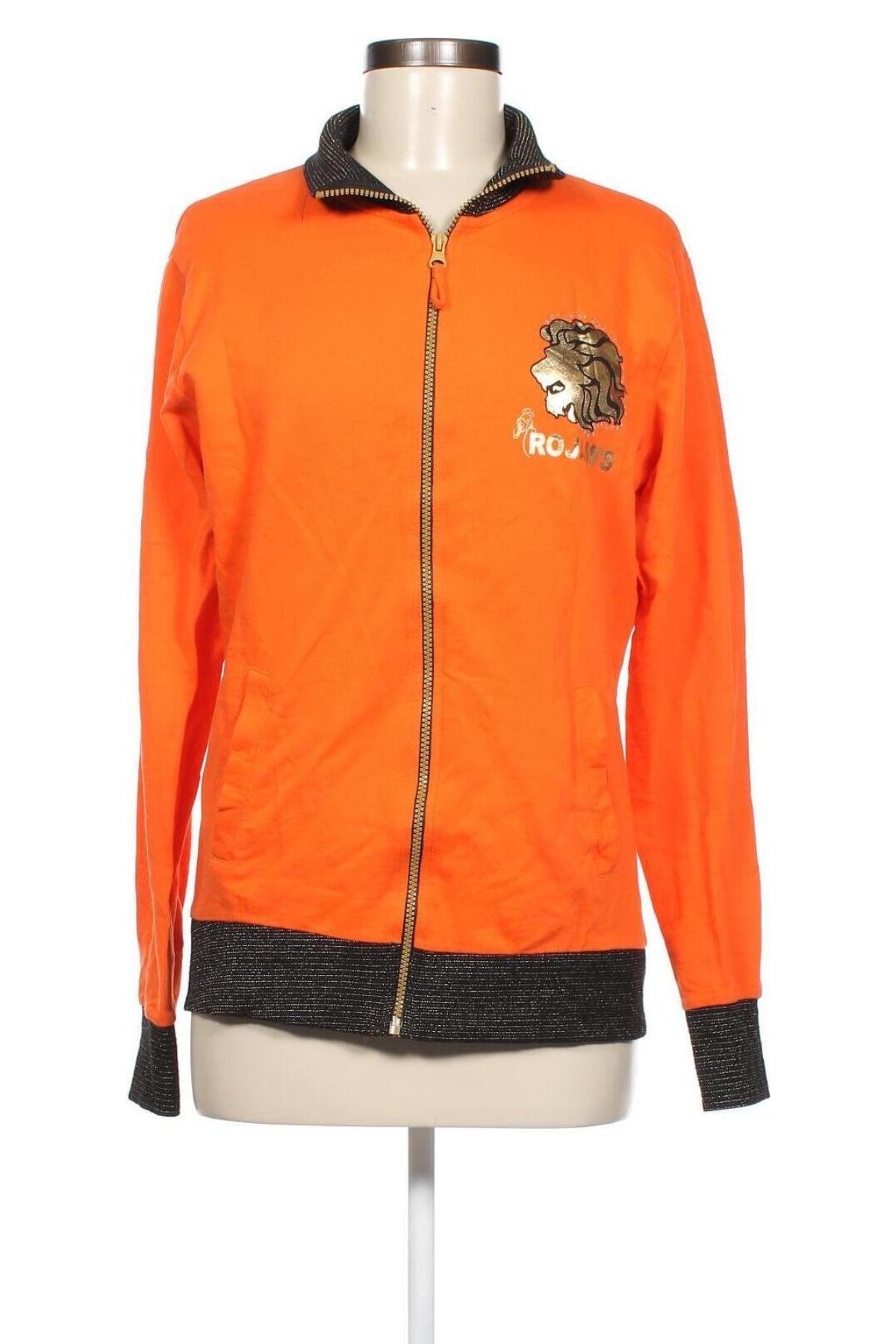 Дамско спортно горнище Rojami's, Размер L, Цвят Оранжев, Цена 8,99 лв.