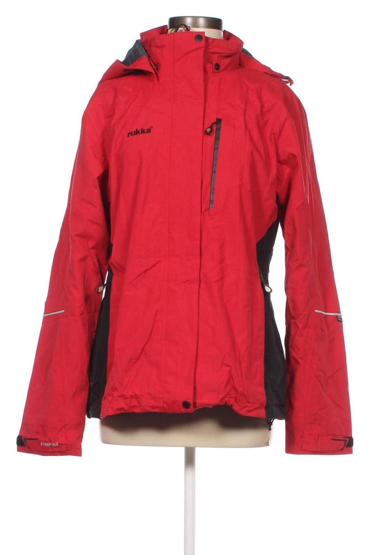 Damen Sportjacke Rukka, Größe XL, Farbe Rot, Preis 34,01 €