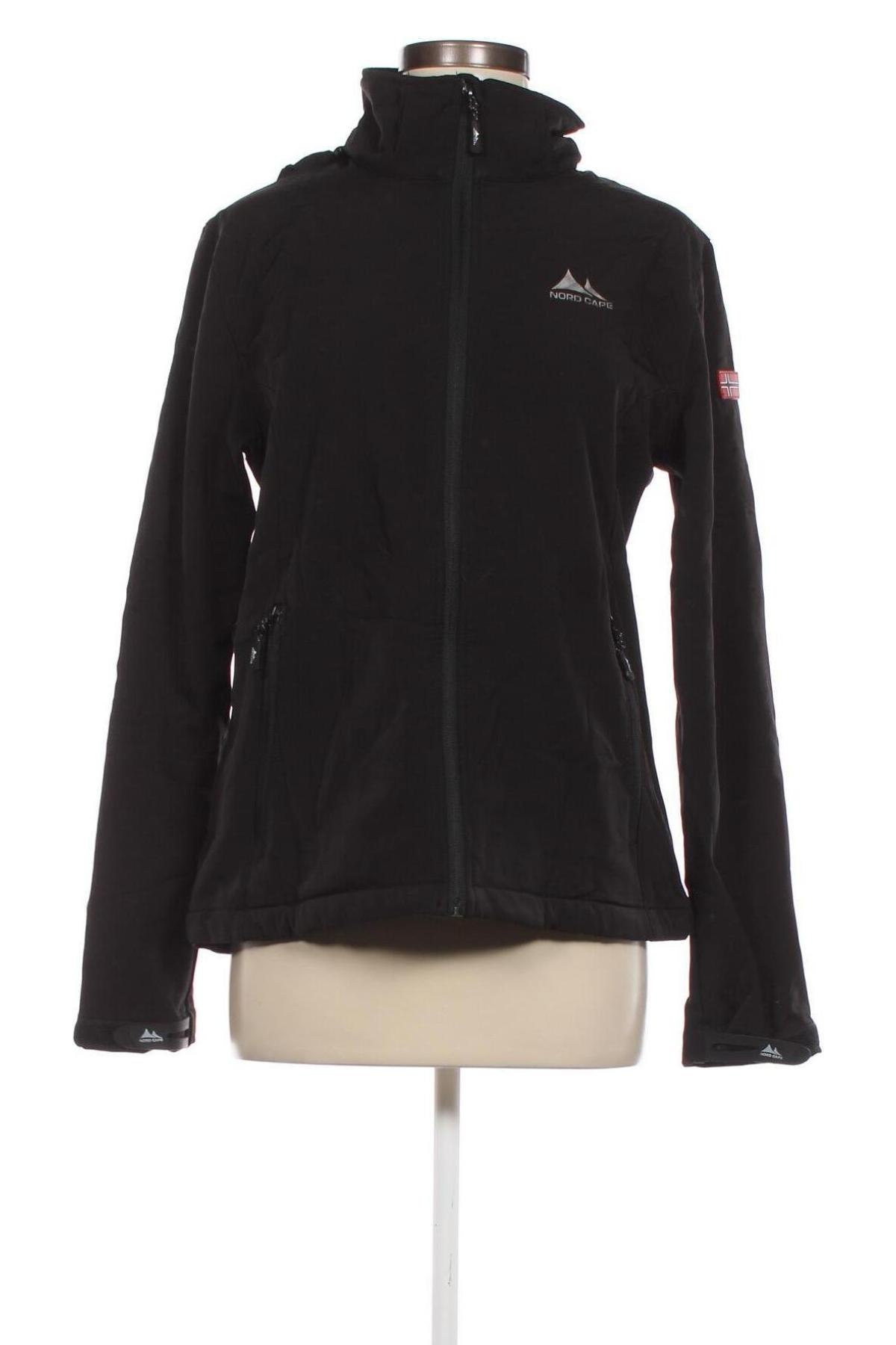 Damen Sportjacke Nord Cape, Größe L, Farbe Schwarz, Preis 7,96 €