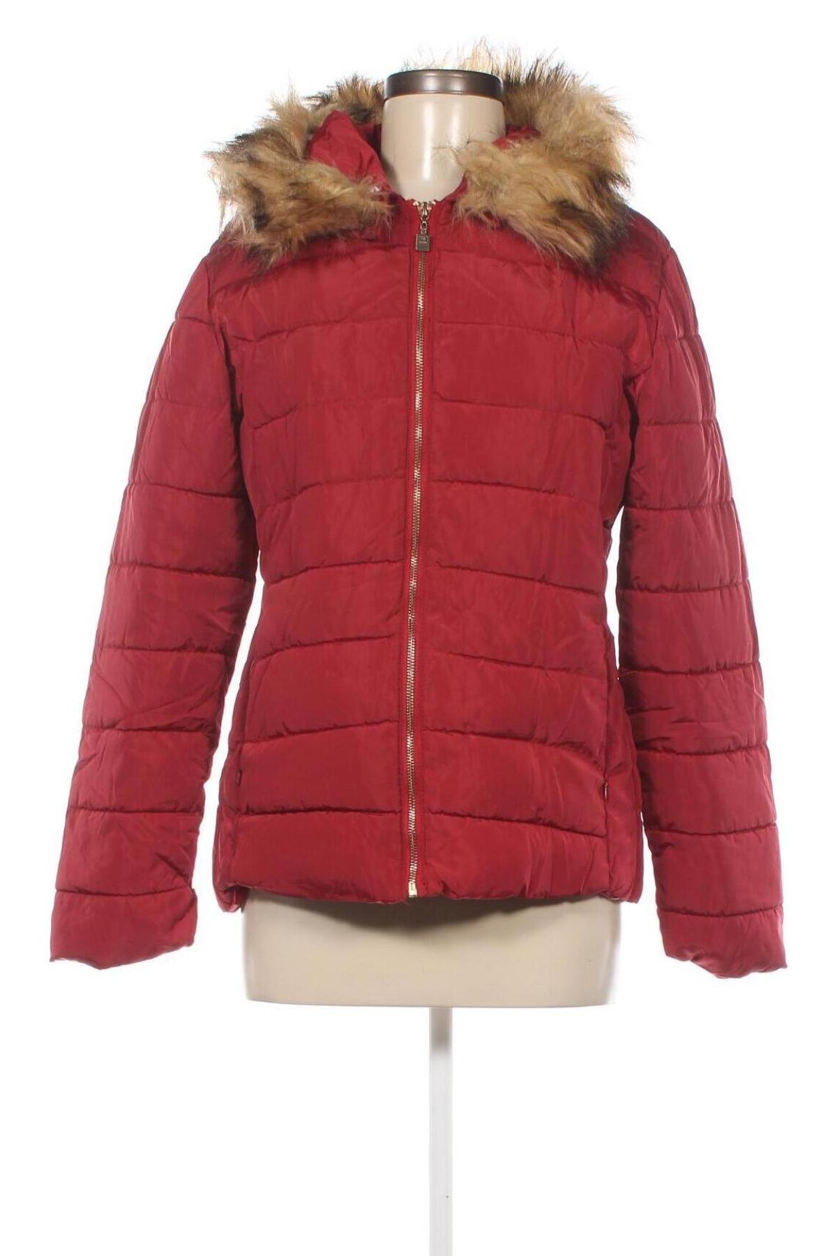 Dámska bunda , Veľkosť M, Farba Červená, Cena  8,22 €