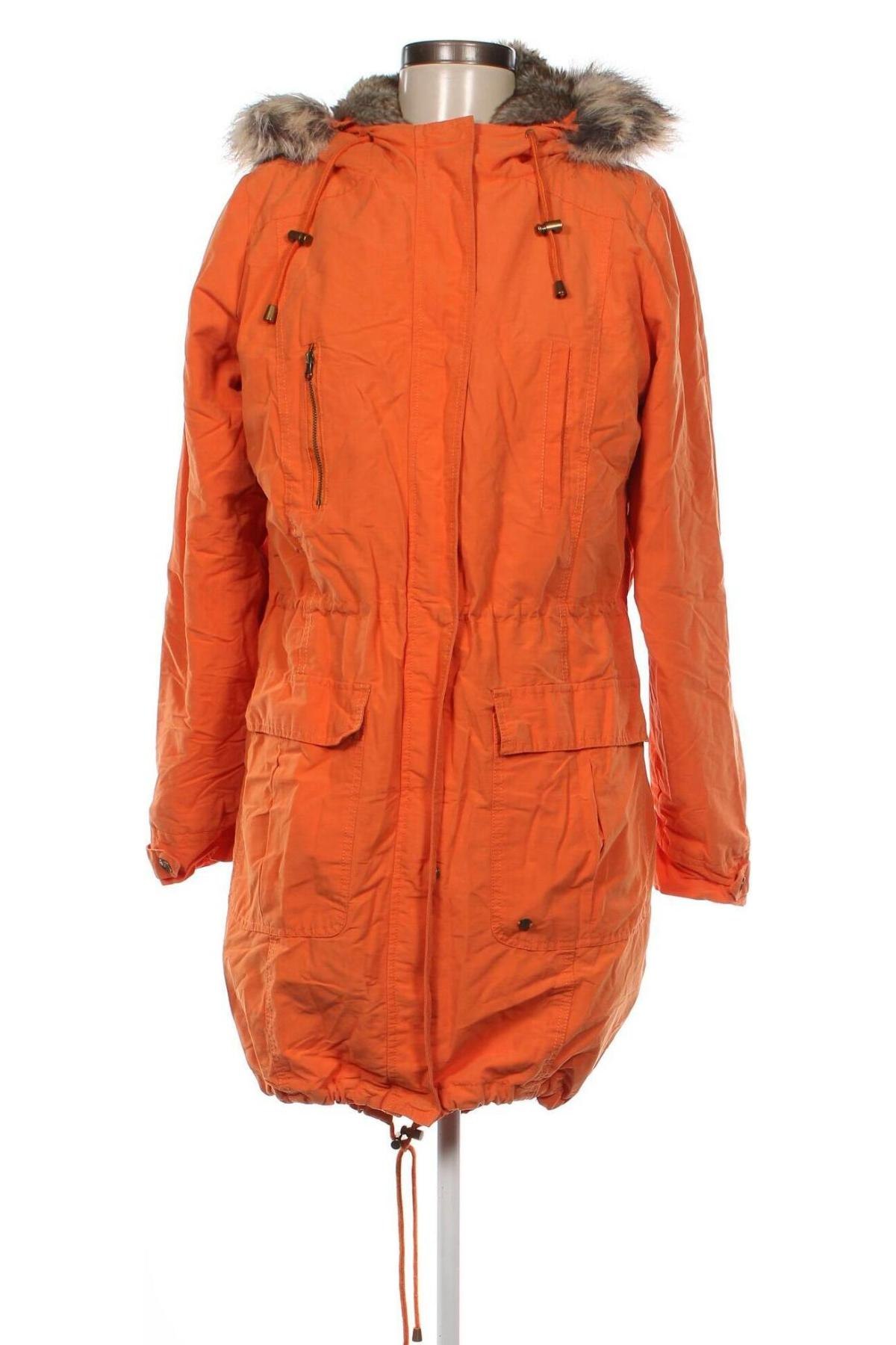 Dámska bunda  Ajc, Veľkosť M, Farba Oranžová, Cena  32,89 €